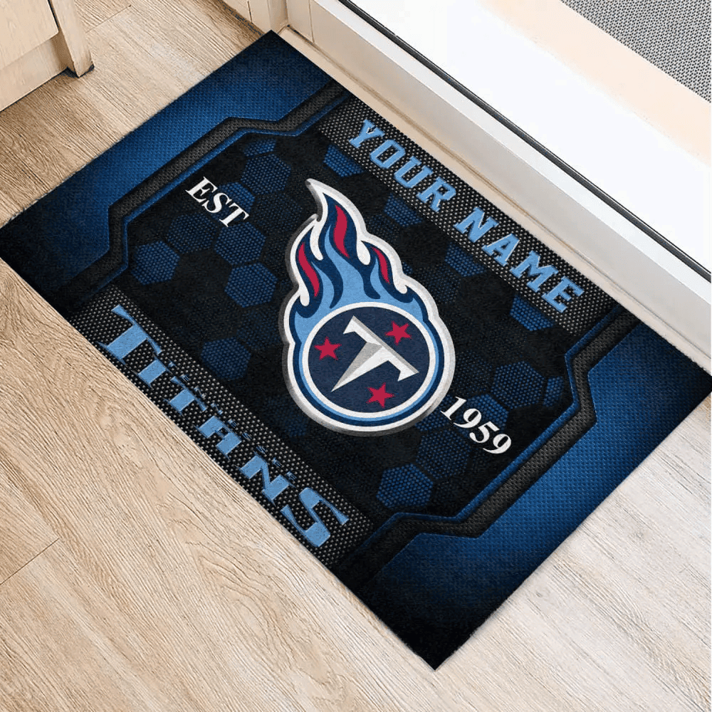 Tennessee Titans VITT2573 Custom Doormat