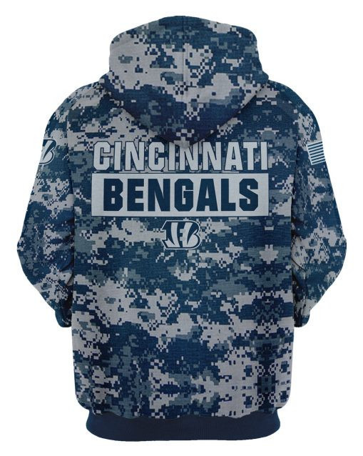 Cincinnati Bengals Personalized All Over Printed 388