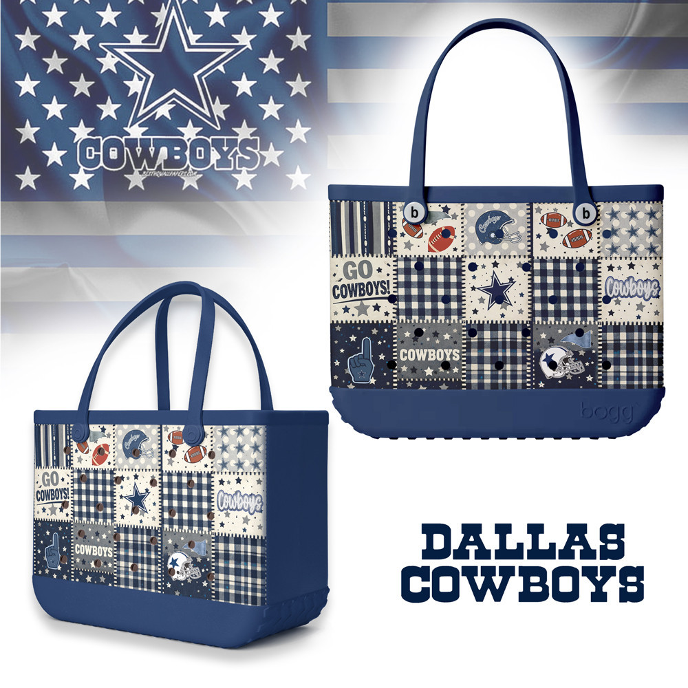 Dallas Cowboys | Premium NFL Patchwork Design Beach Tote Bag HY