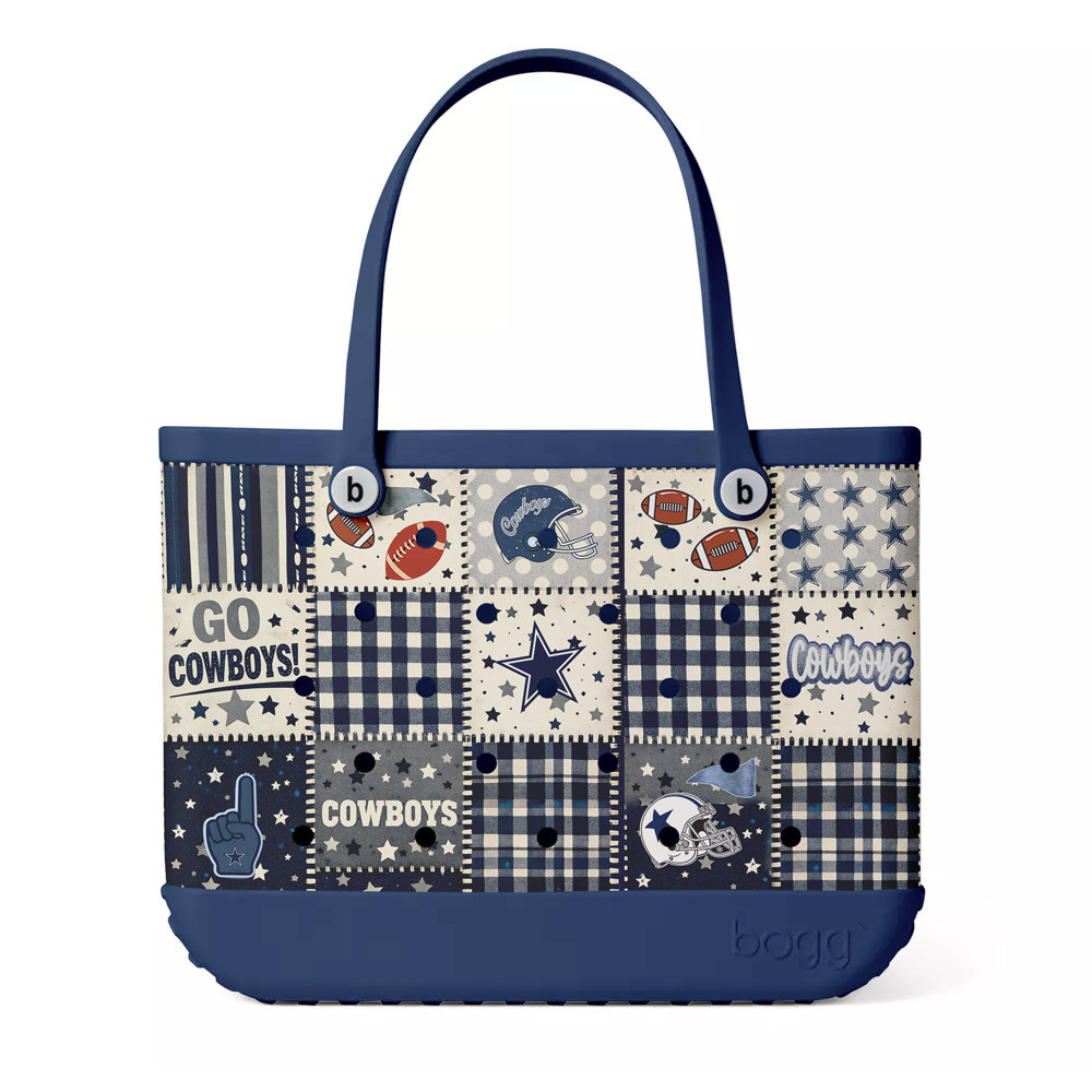 Dallas Cowboys | Premium NFL Patchwork Design Beach Tote Bag HY