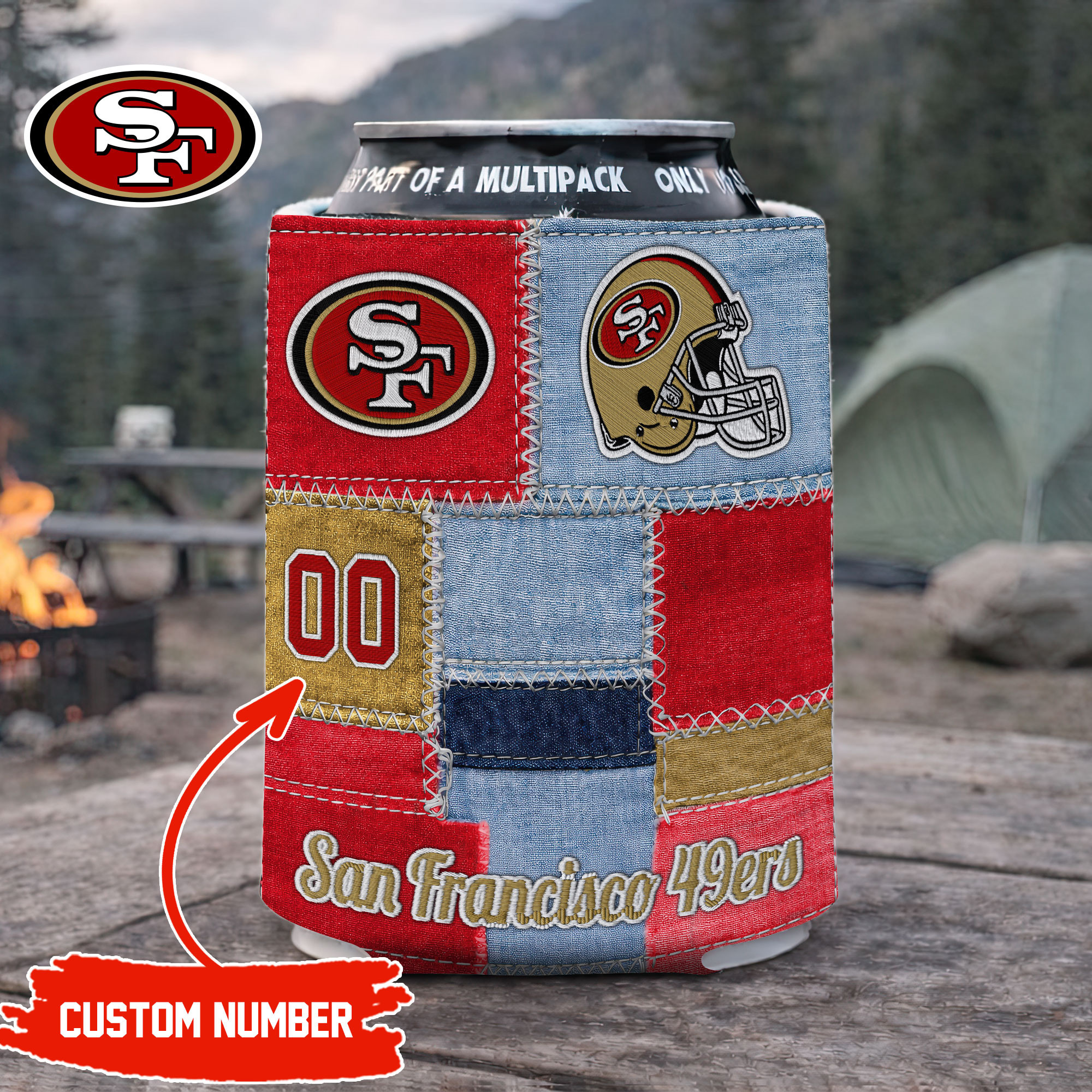 San Francisco 49ers | Premium NFL Game Day Can Koozie NY