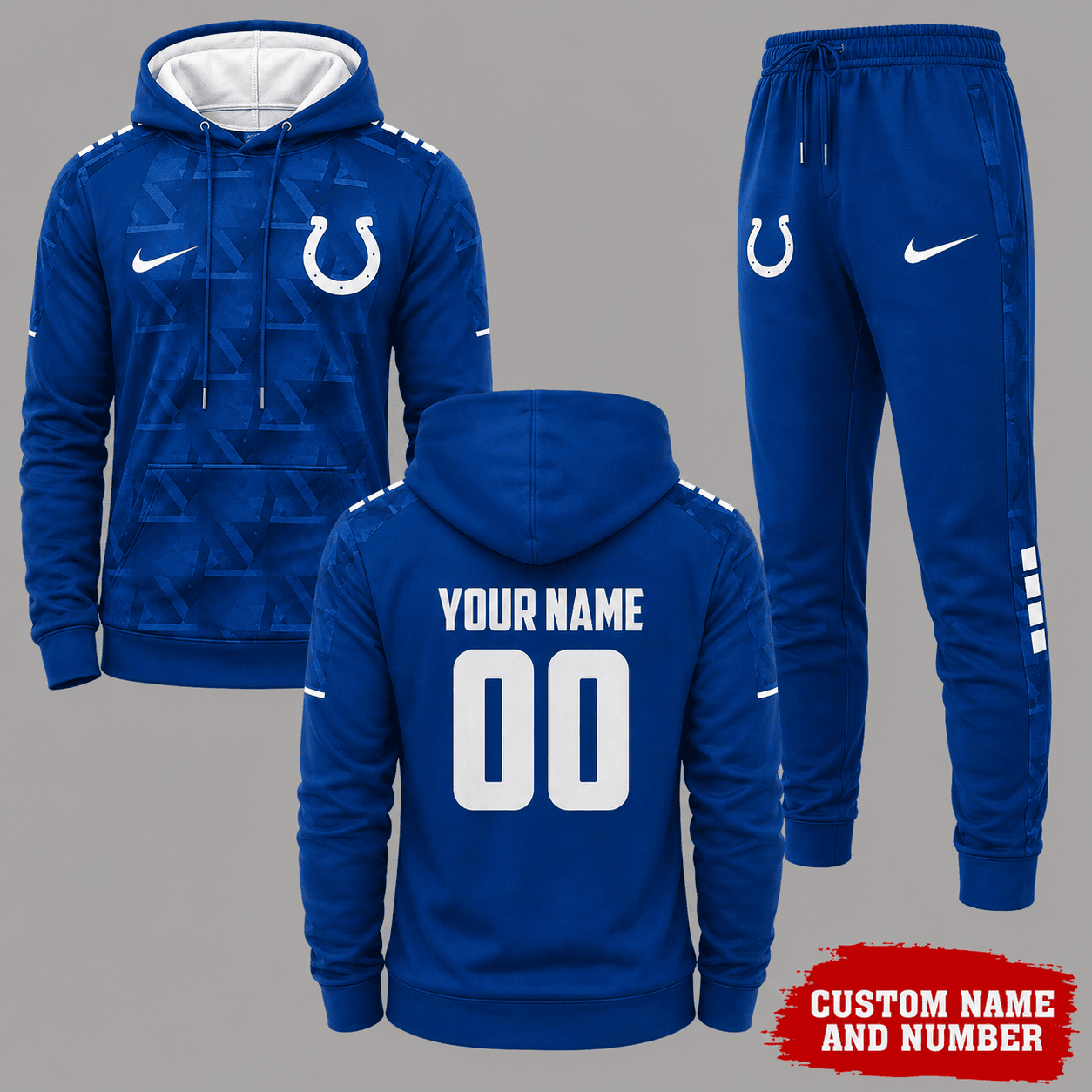 Indianapolis Colts | Premium NFL Game Day Hoodie Jogger Set NY