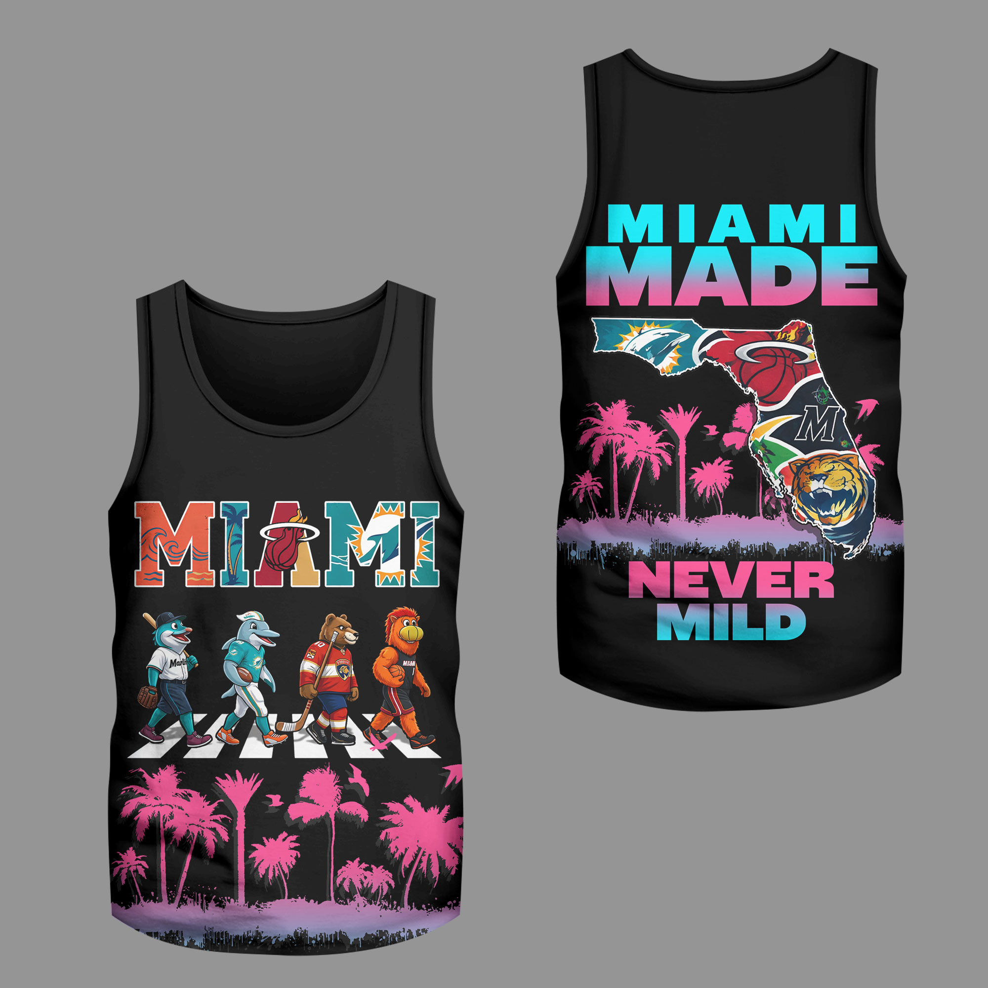 Miami | Premium MAM All Teams Legacy 3D Shirt NTH1