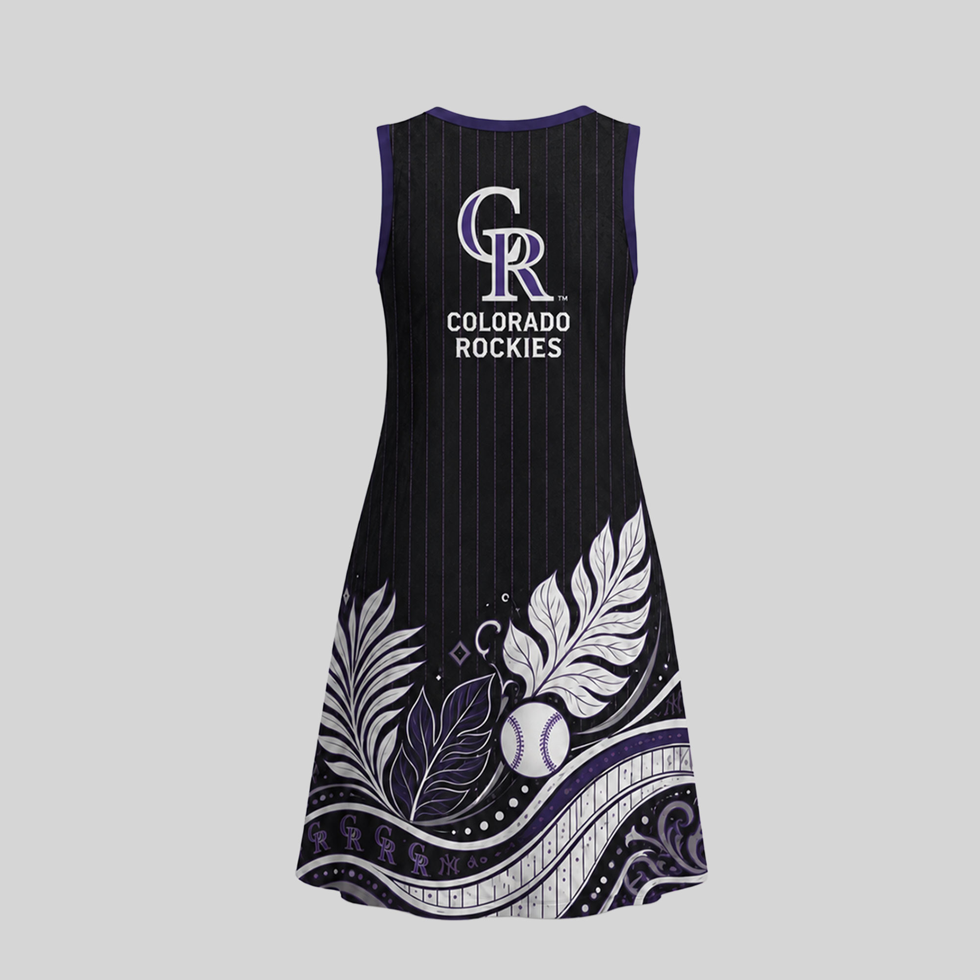 Colorado Rockies | Premium MLB Floral Dress TD