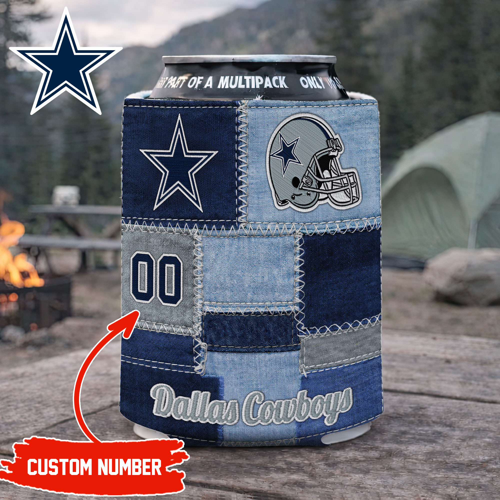 Dallas Cowboys | Premium NFL Game Day Can Koozie NY