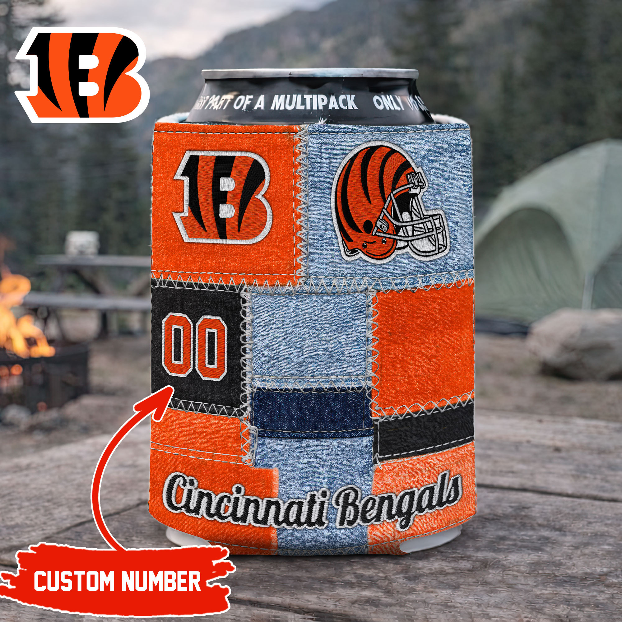 Cincinnati Bengals | Premium NFL Game Day Can Koozie NY