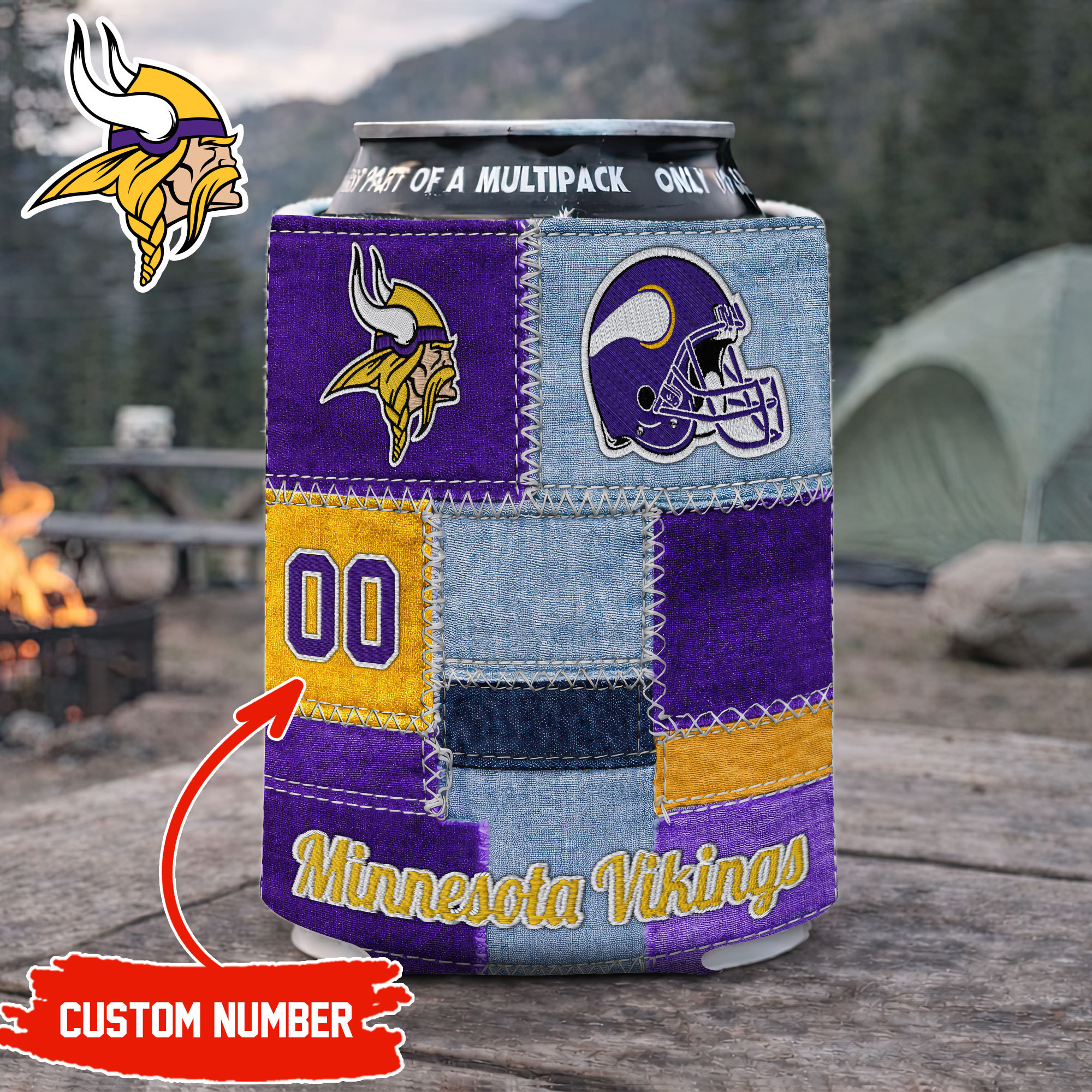 Minnesota Vikings | Premium NFL Game Day Can Koozie NY