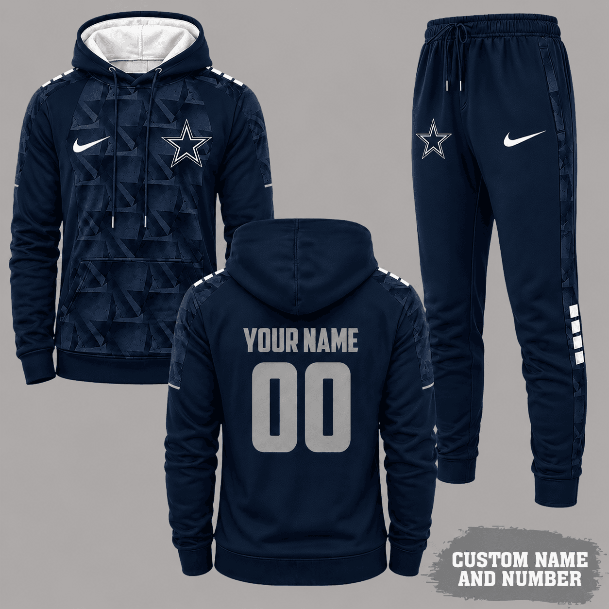 Dallas Cowboys | Premium NFL Game Day Hoodie Jogger Set NY