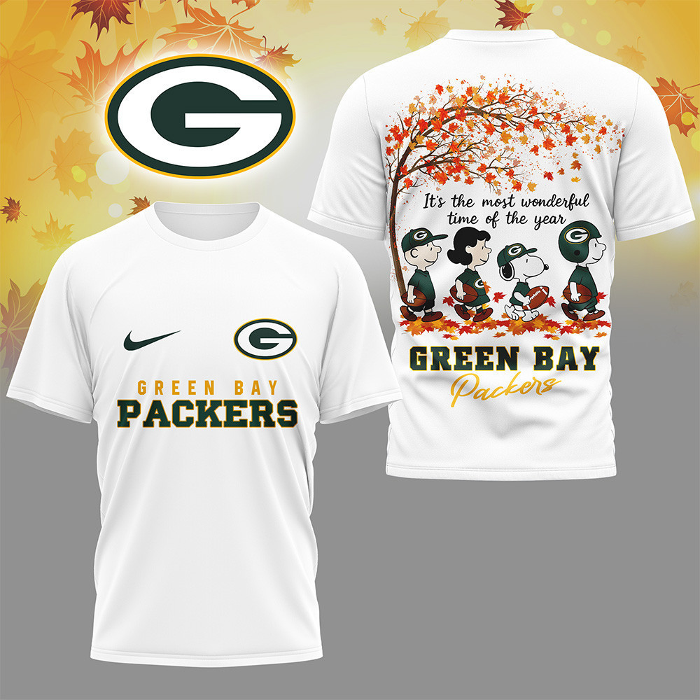 Green Bay Packers | Premium NFL Fall Season 3D Shirt HI