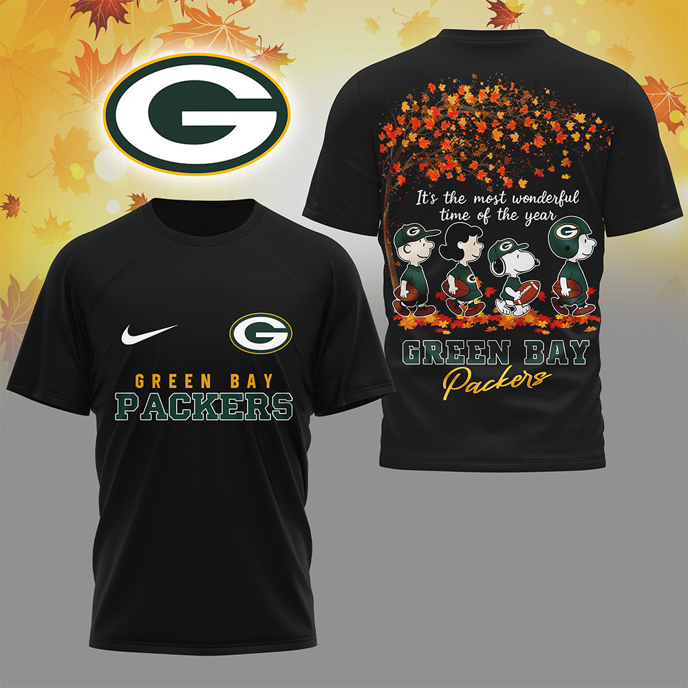 Green Bay Packers | Premium NFL Fall Season 3D Shirt HI