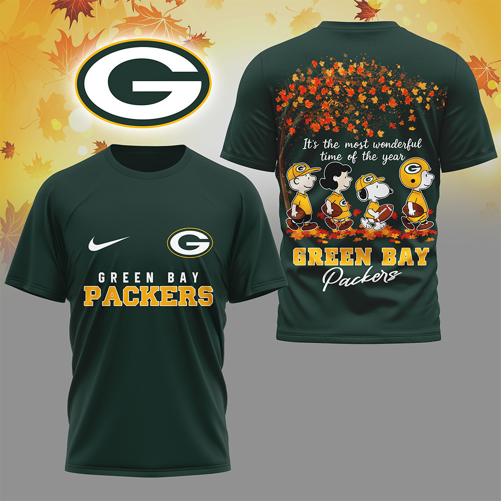 Green Bay Packers | Premium NFL Fall Season 3D Shirt HI