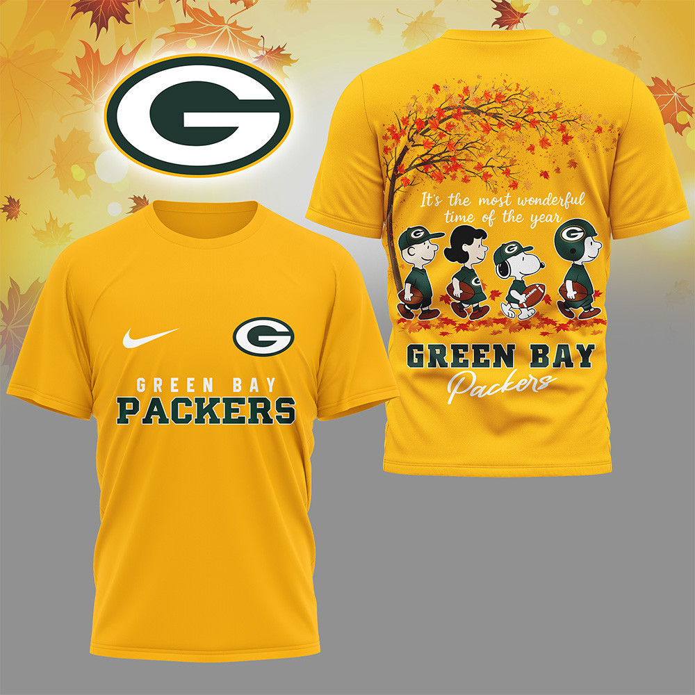 Green Bay Packers | Premium NFL Fall Season 3D Shirt HI