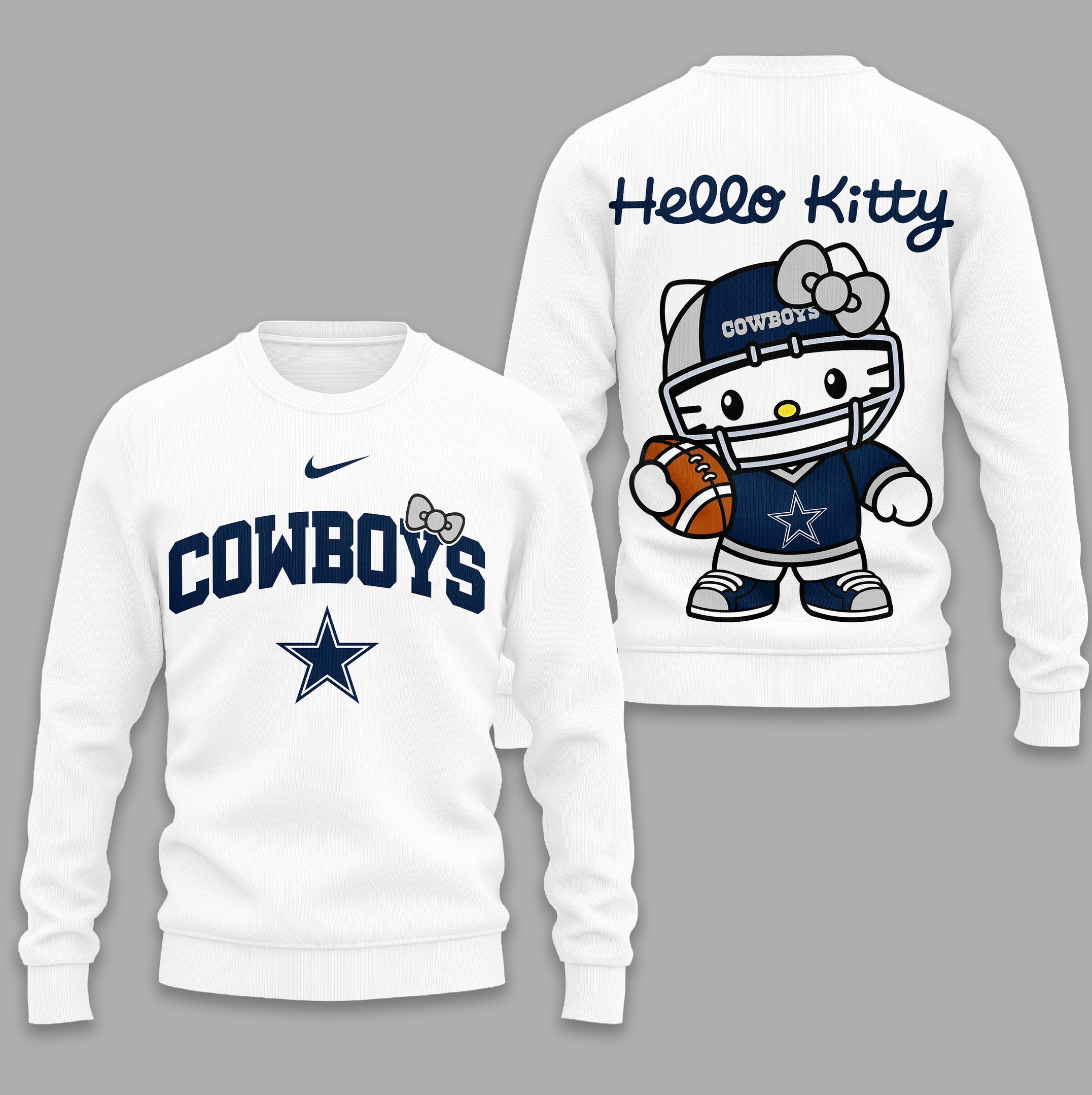 Dallas Cowboys | Premium NFL Hello Kitty Women's Shirt TD