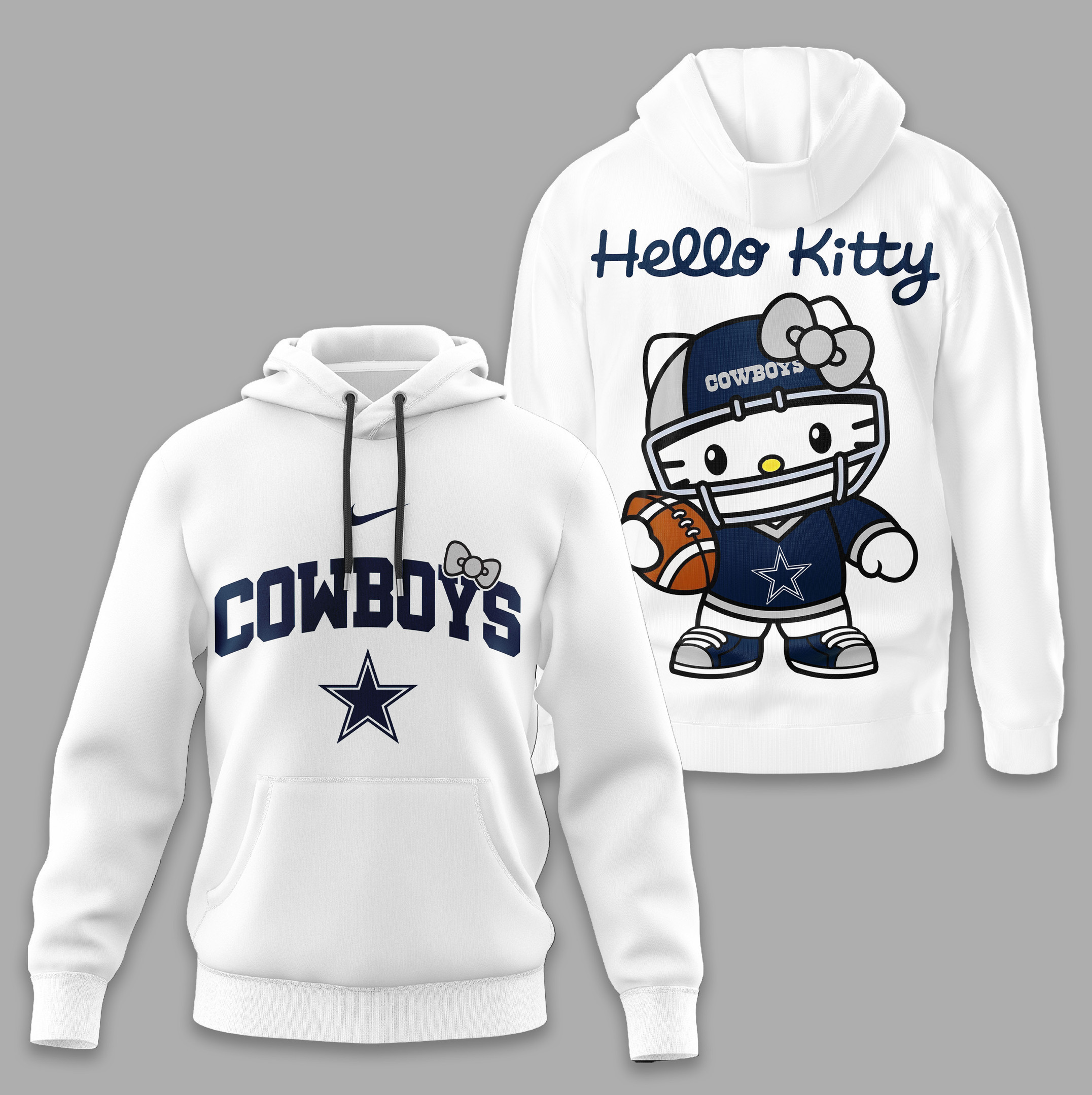 Dallas Cowboys | Premium NFL Hello Kitty Women's Shirt TD