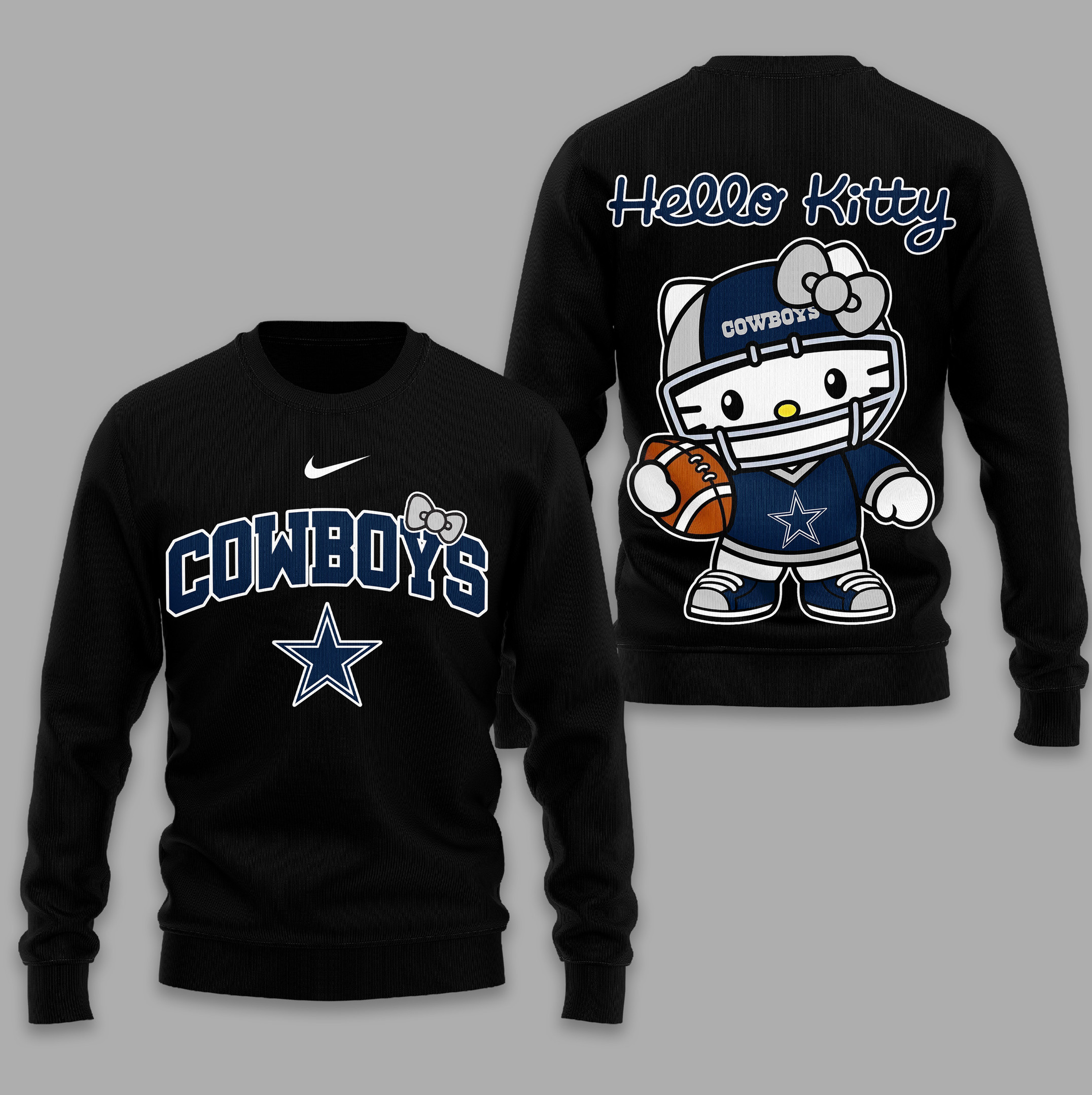 Dallas Cowboys | Premium NFL Hello Kitty Women's Shirt TD