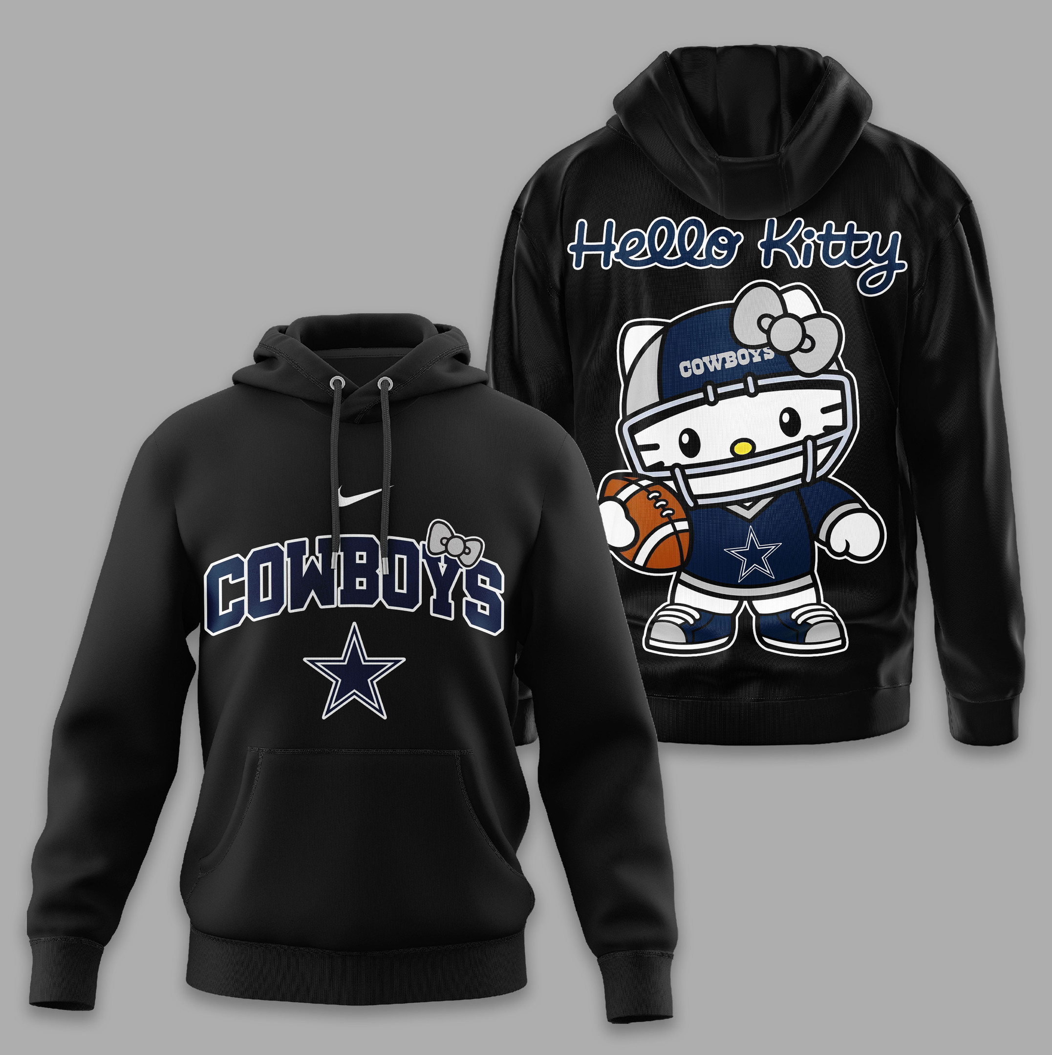 Dallas Cowboys | Premium NFL Hello Kitty Women's Shirt TD