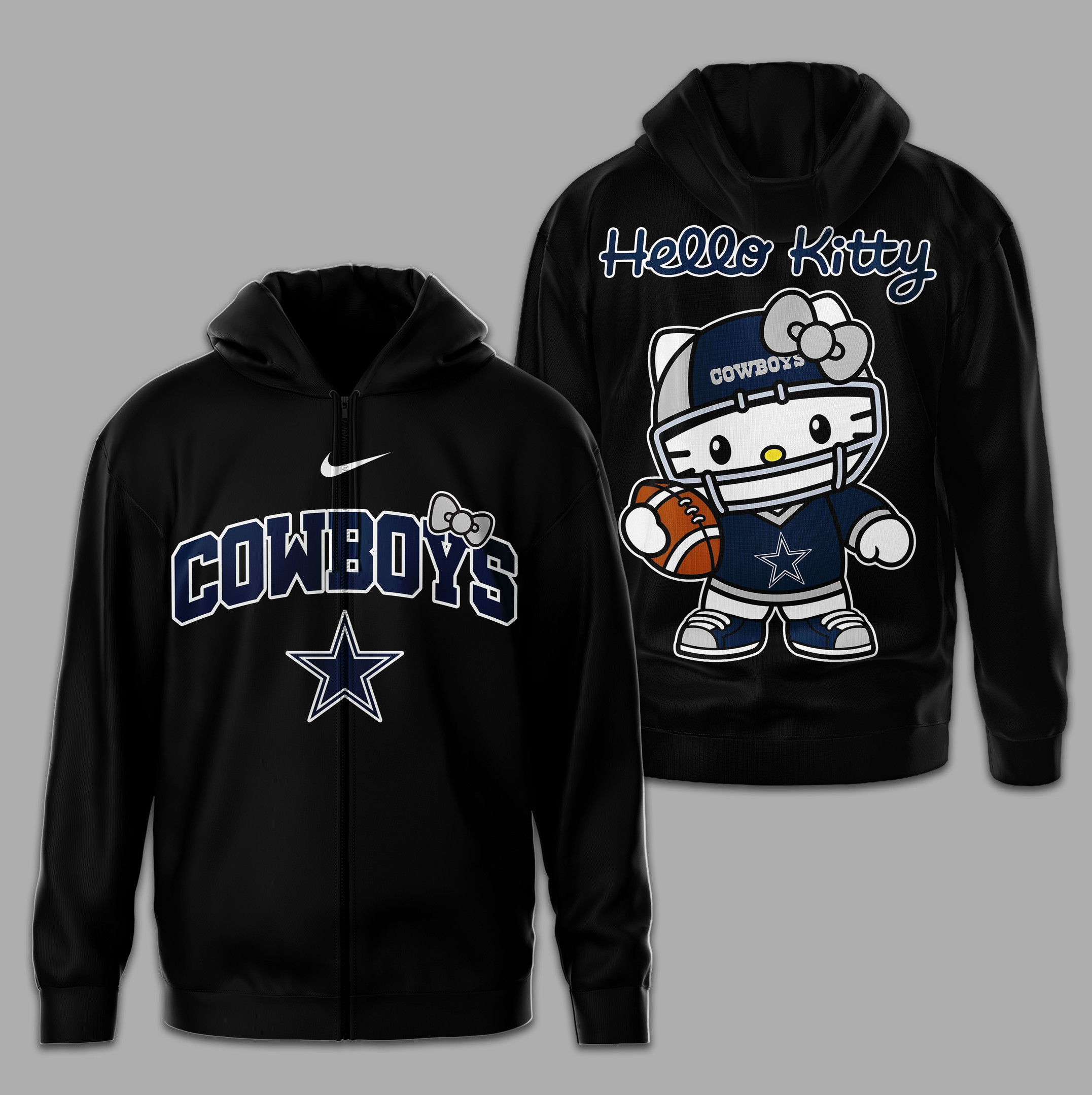 Dallas Cowboys | Premium NFL Hello Kitty Women's Shirt TD