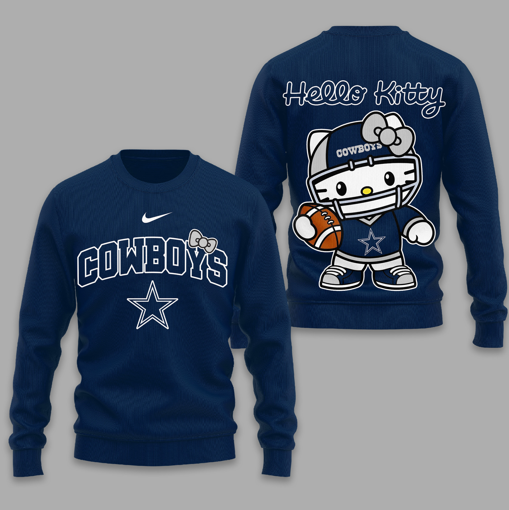 Dallas Cowboys | Premium NFL Hello Kitty Women's Shirt TD