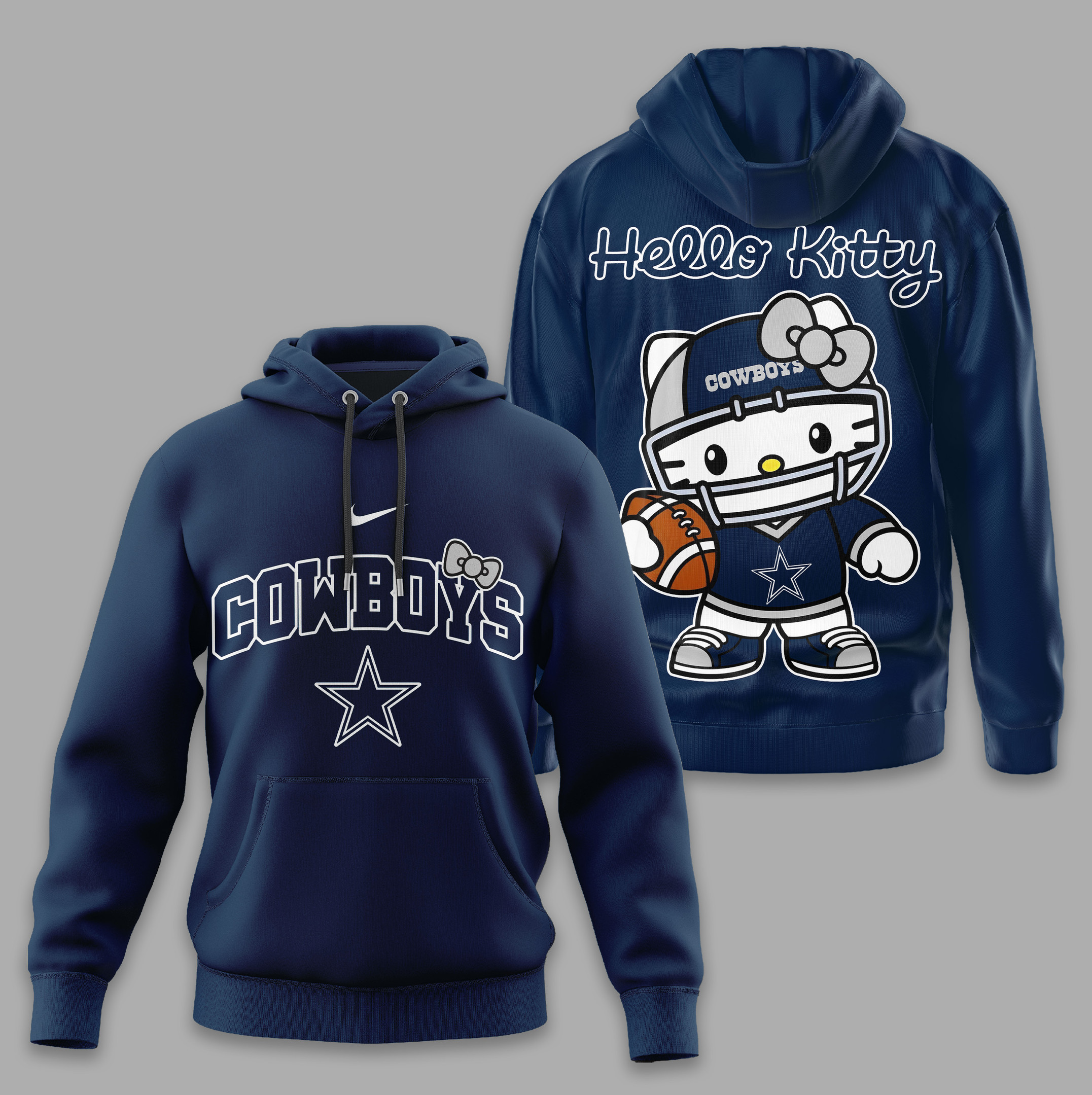 Dallas Cowboys | Premium NFL Hello Kitty Women's Shirt TD