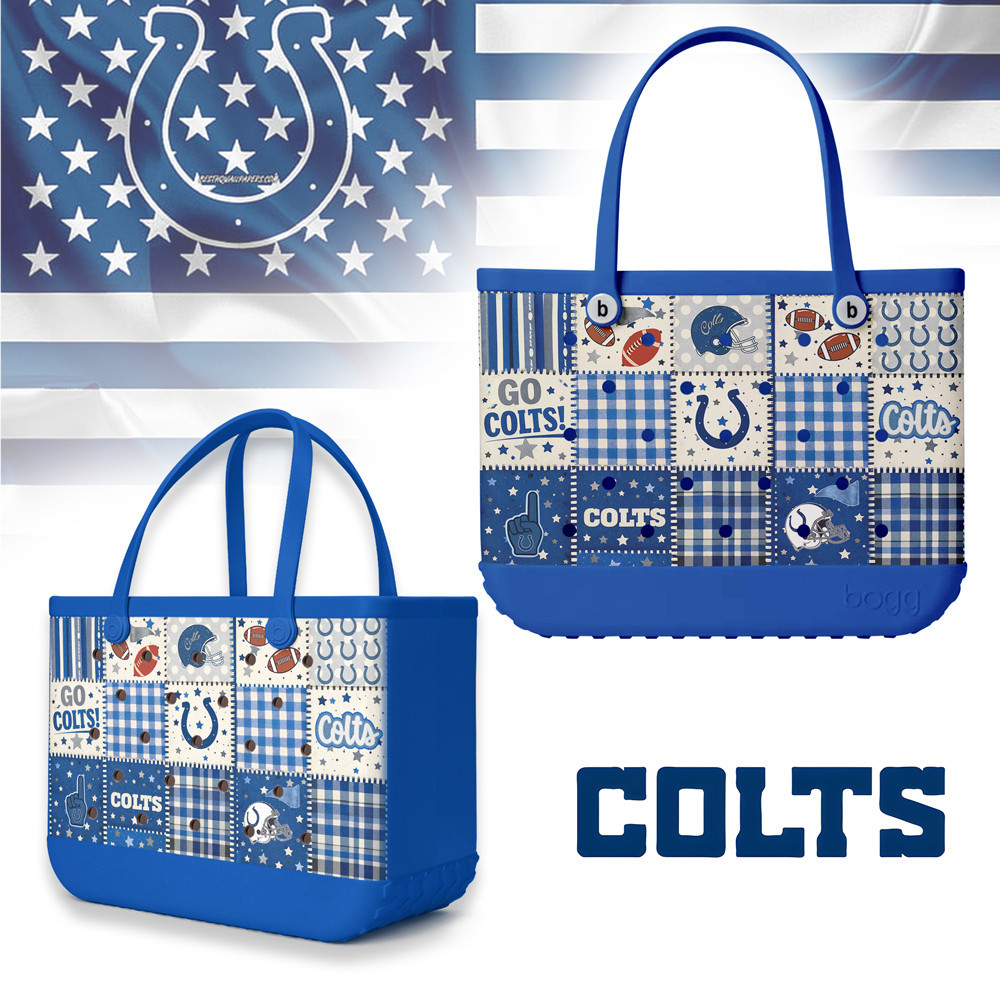 Indianapolis Colts | Premium NFL Patchwork Design Beach Tote Bag HY
