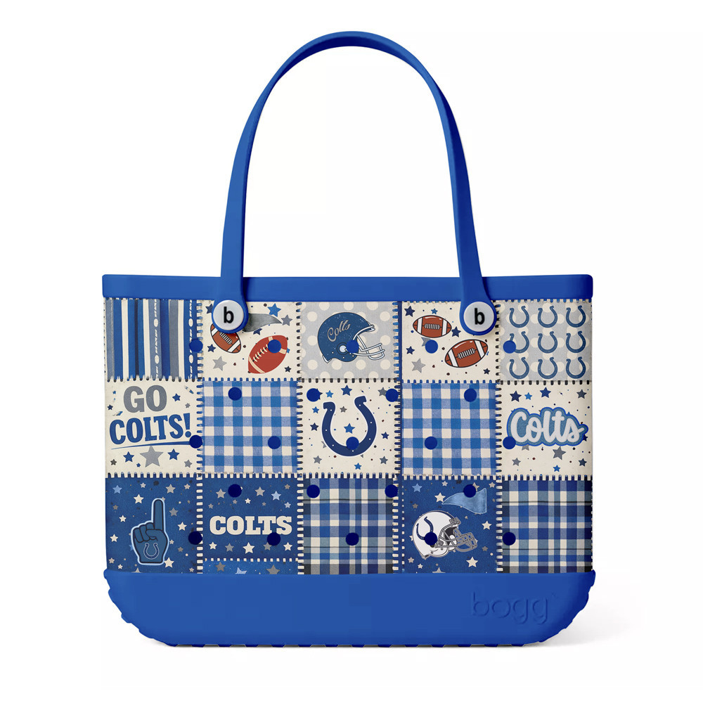 Indianapolis Colts | Premium NFL Patchwork Design Beach Tote Bag HY