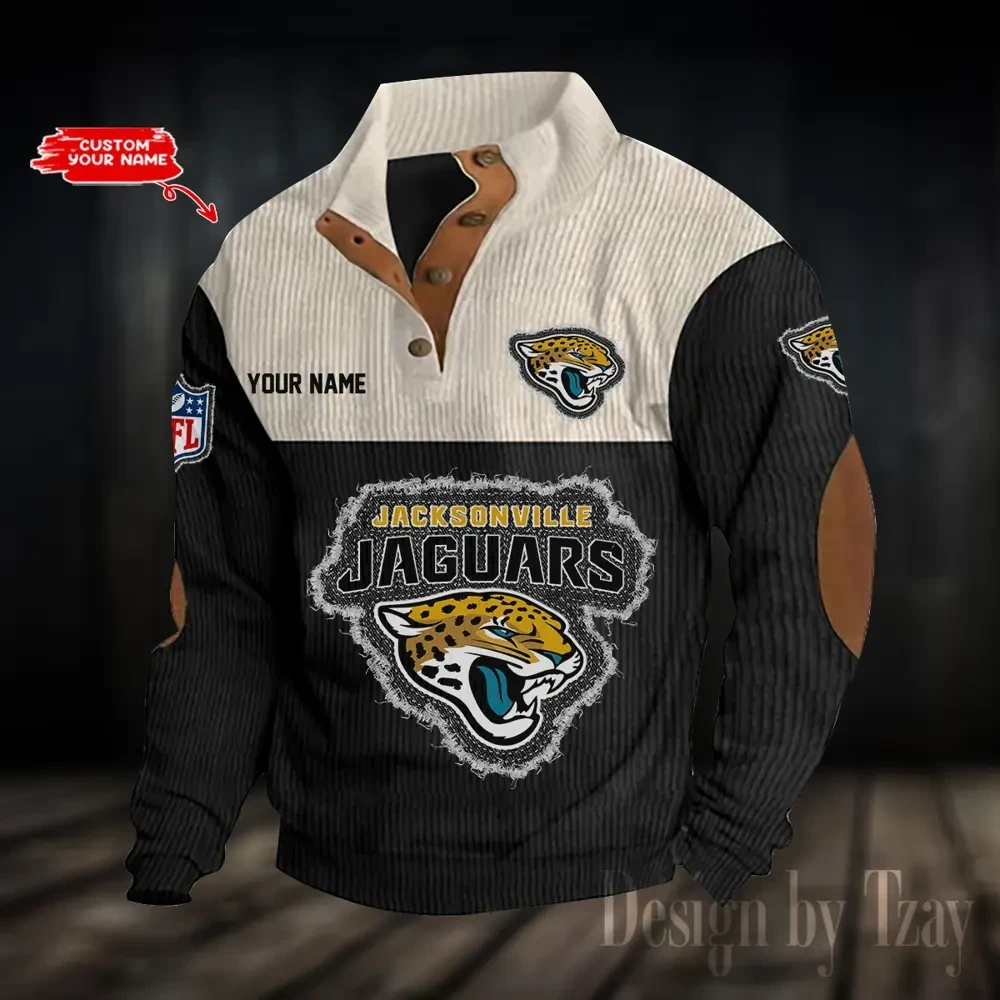 Jacksonville Jaguars S9DBSCH946 Sports Print Sweatshirt