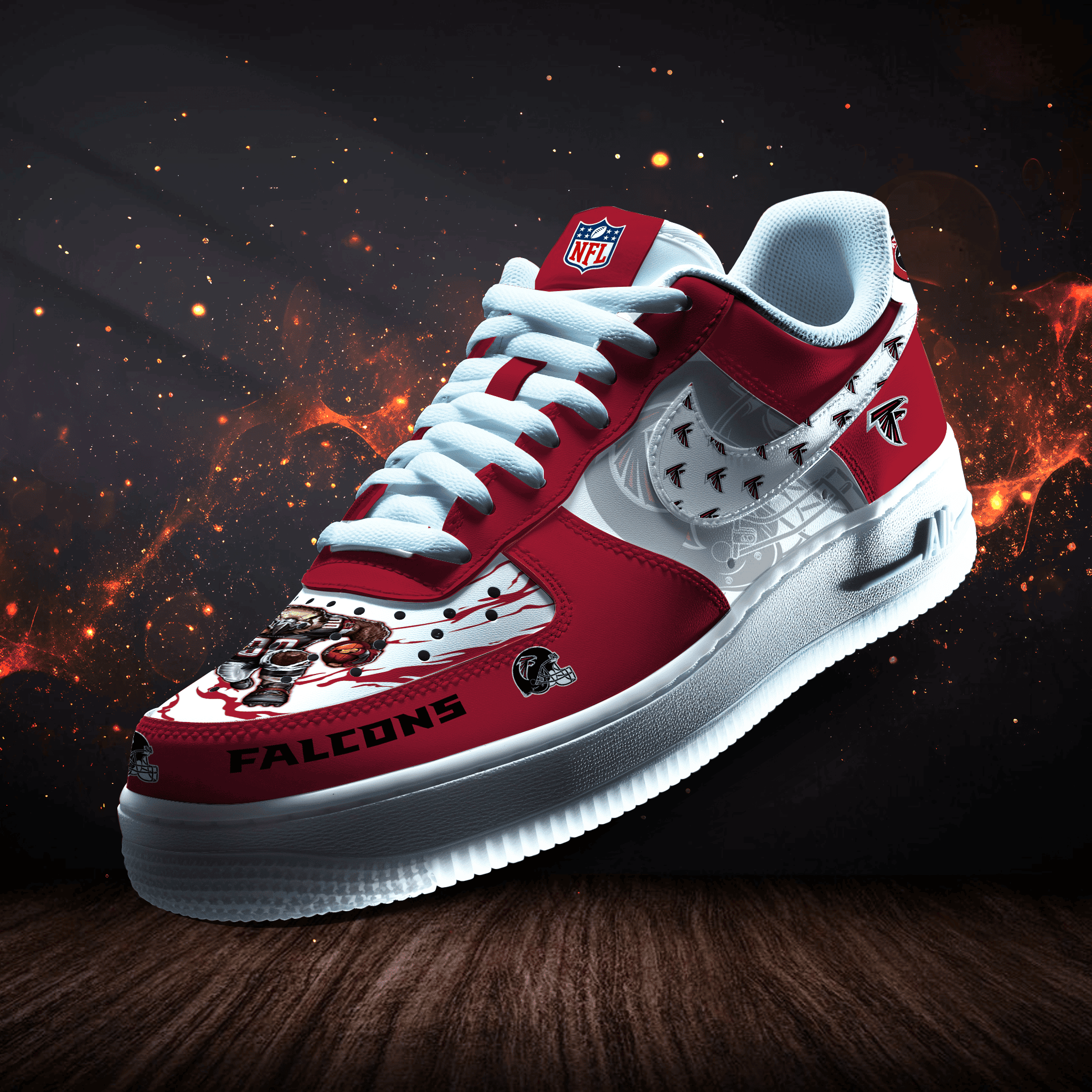 Atlanta Falcons | New Collection Trending Air Force 1 Mascot