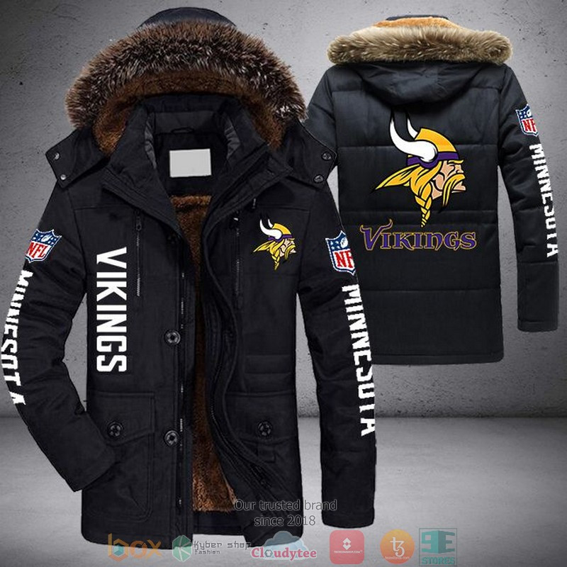 NFL Minnesota Vikings 3D Parka Jacket - LIMITED EDITION