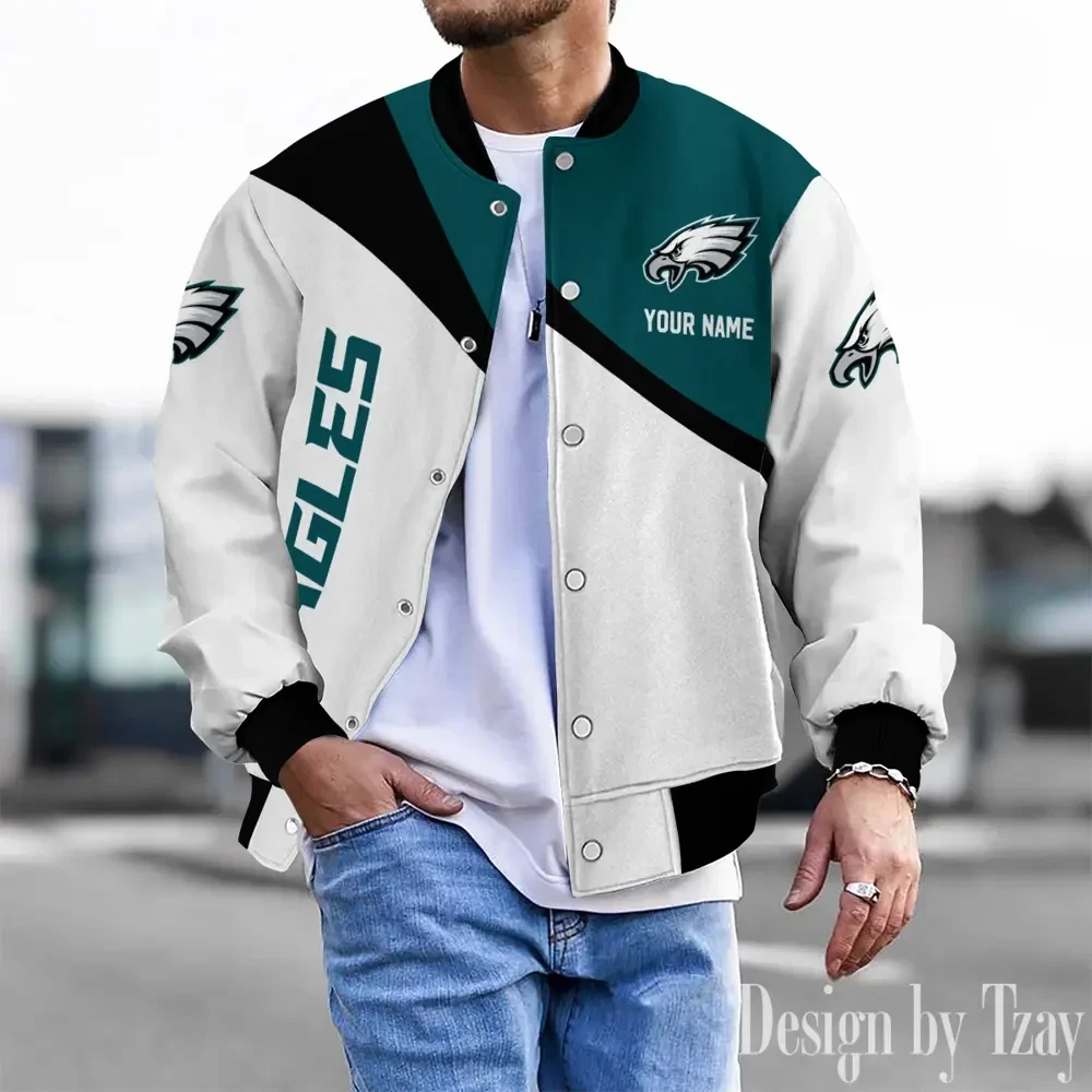Philadelphia Eagles Unisex Exclusive Styles Varsity Jacket SPTBBJACKET549