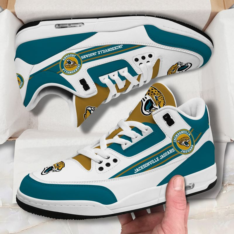 Jacksonville Jaguars Basic Leather JD03 Shoes Men and Women AZ44VG