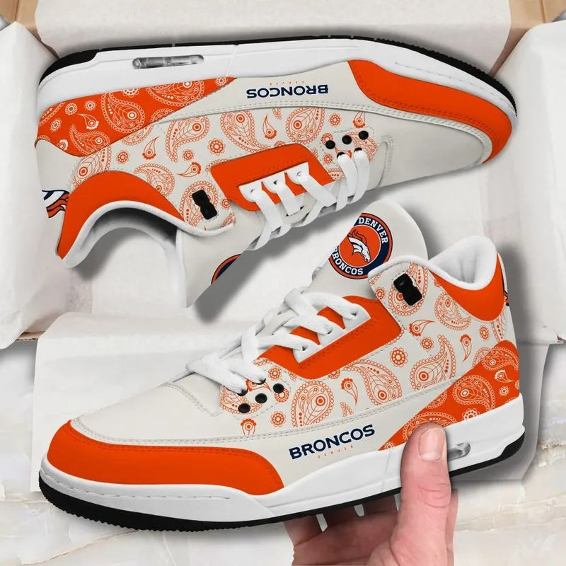 Denver Broncos Basic Leather JD03 Shoes Men and Women AZBTAJ3000178