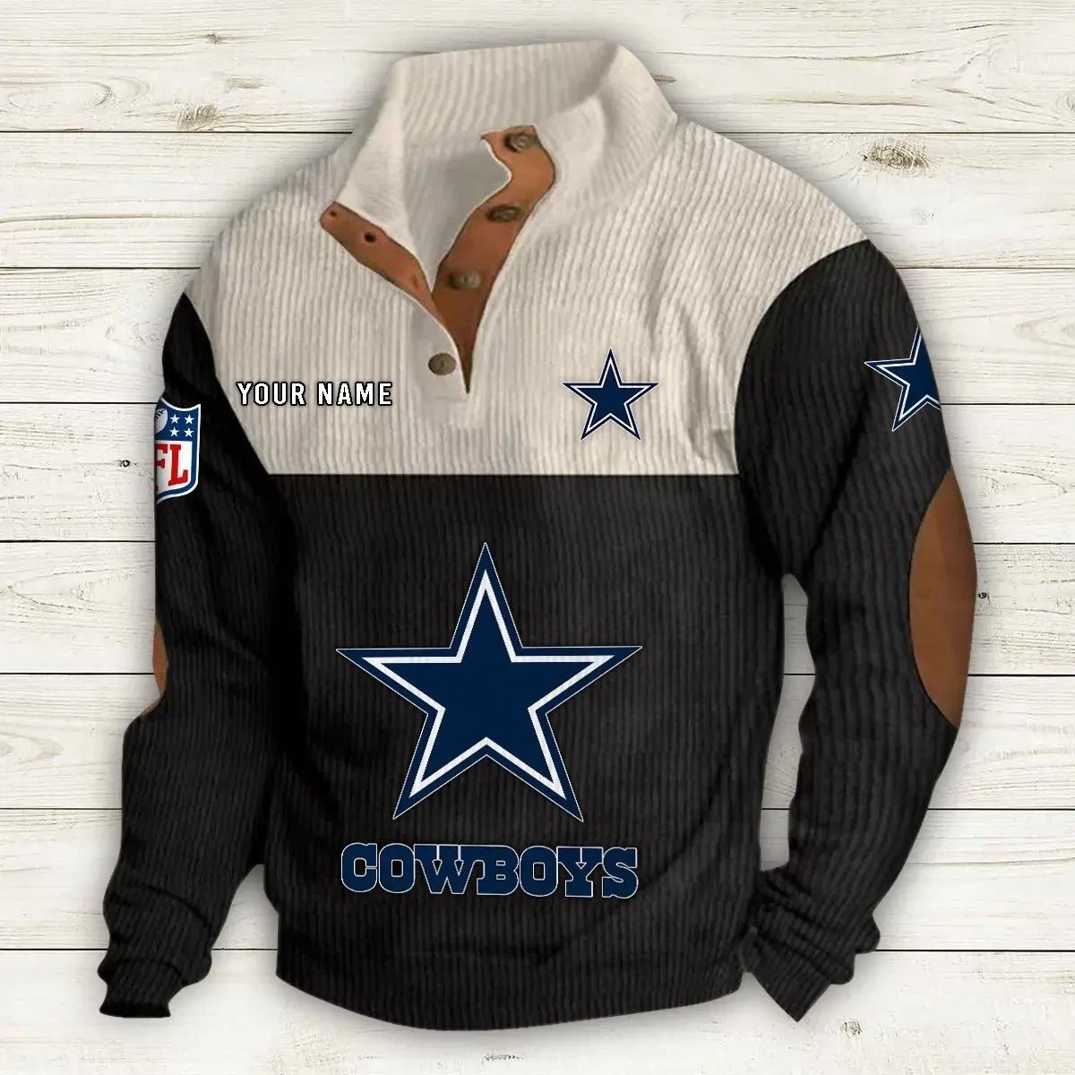 Dallas Cowboys S9DBSCH644 Sport Print Sweatshirt