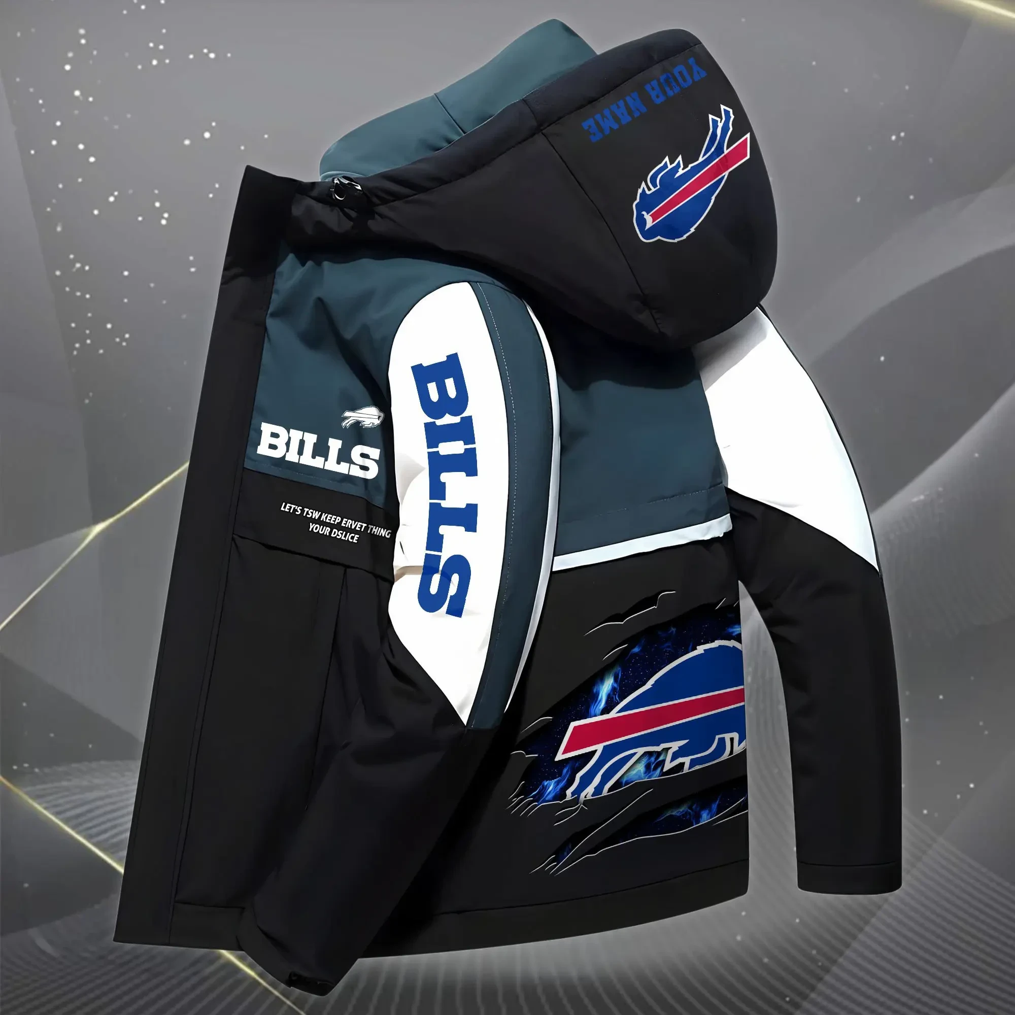 Buffalo Bills Outdoor Windproof Jacket SPTOWPJK037
