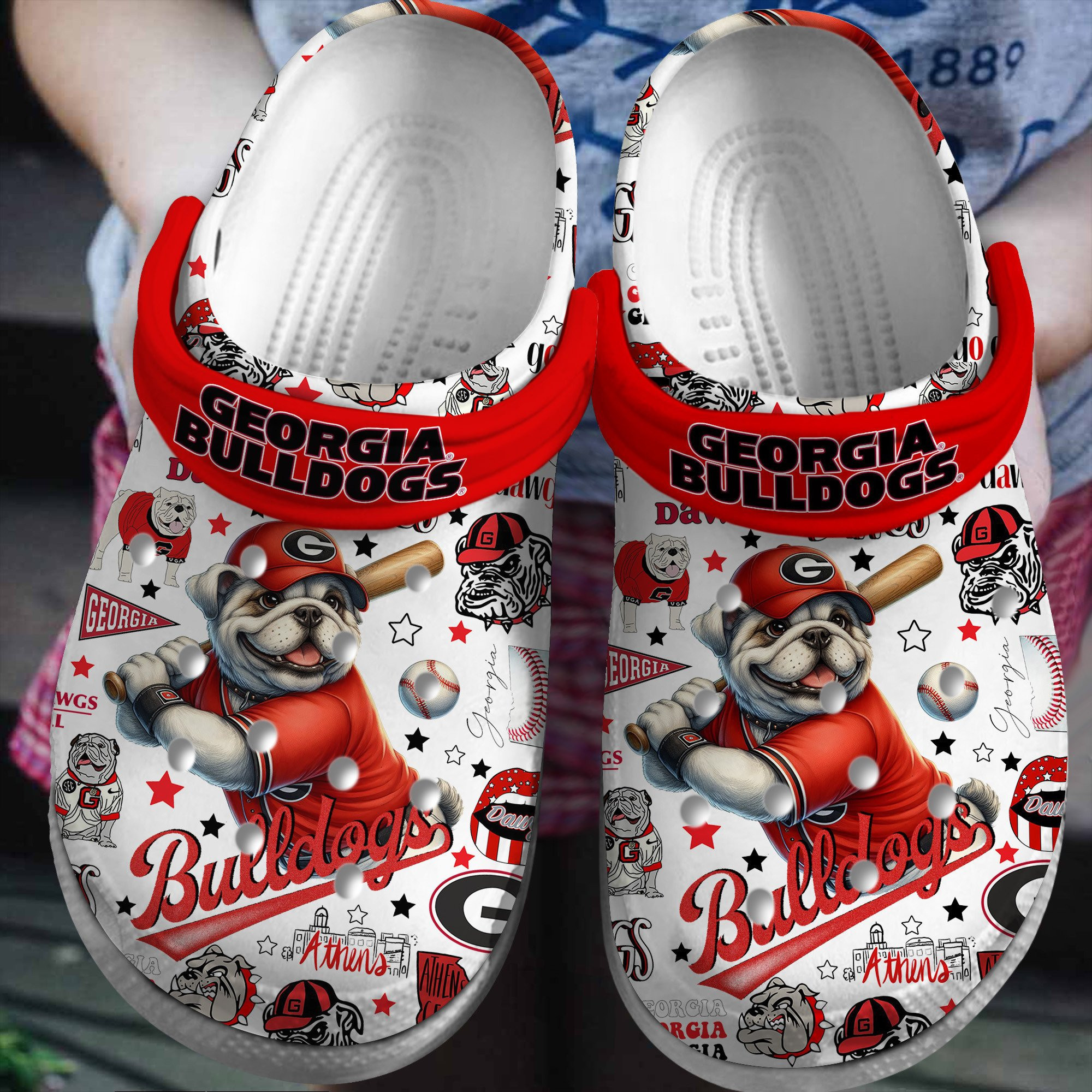 Georgia bulldogs Personalized Limited Clog CL1AS