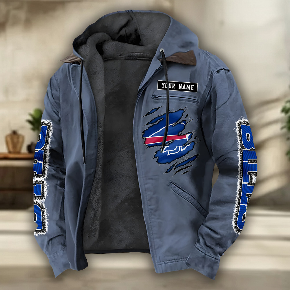 Buffalo Bills Heavyweight Hooded Jacket SPTPJH261