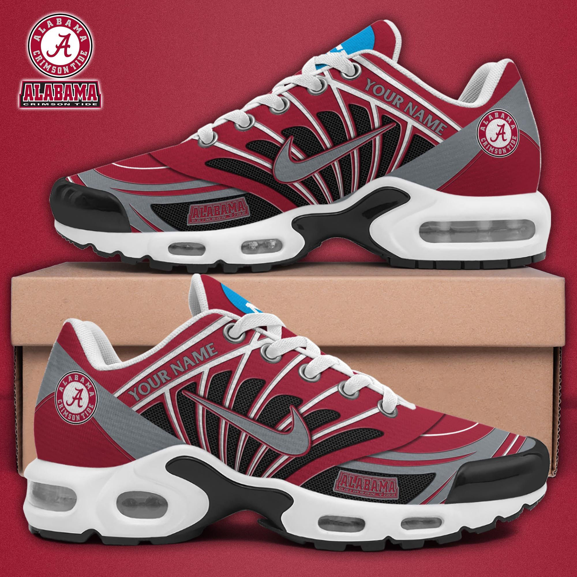Alabama Crimson VITTN11 T-N Youth Shoes