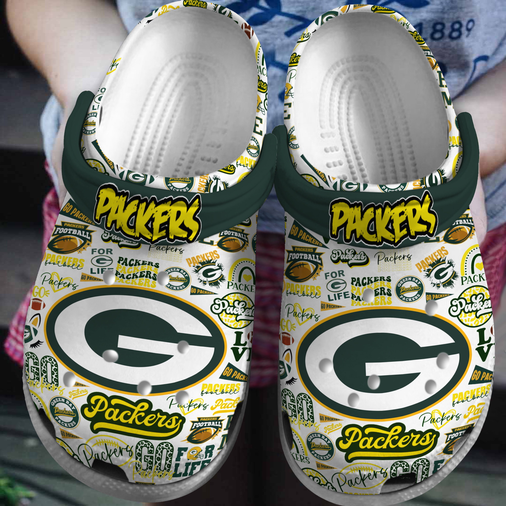 Green Bay Packers Personalized Limited Clog BG812S