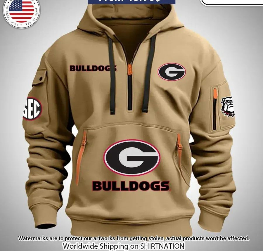 Georgia bulldogs Heavy Hoodie BD56A