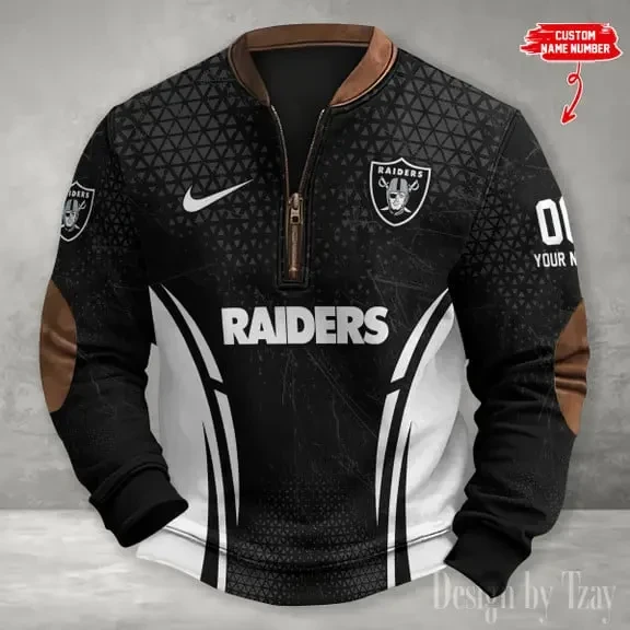 Las Vegas Raiders Print Vintage Sweatshirt S9MPZNS081