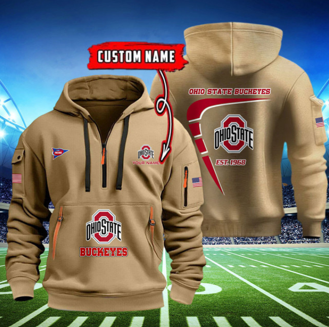 Ohio State Buckeyes Heavy Hoodie OH897