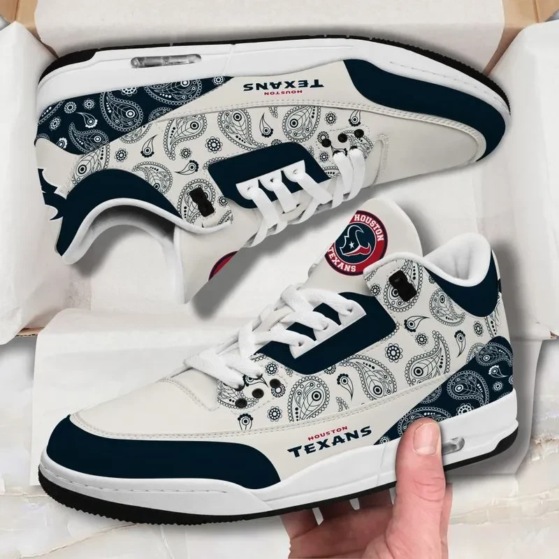 Houston Texans Basic Leather JD03 Shoes Men and Women AZ000185
