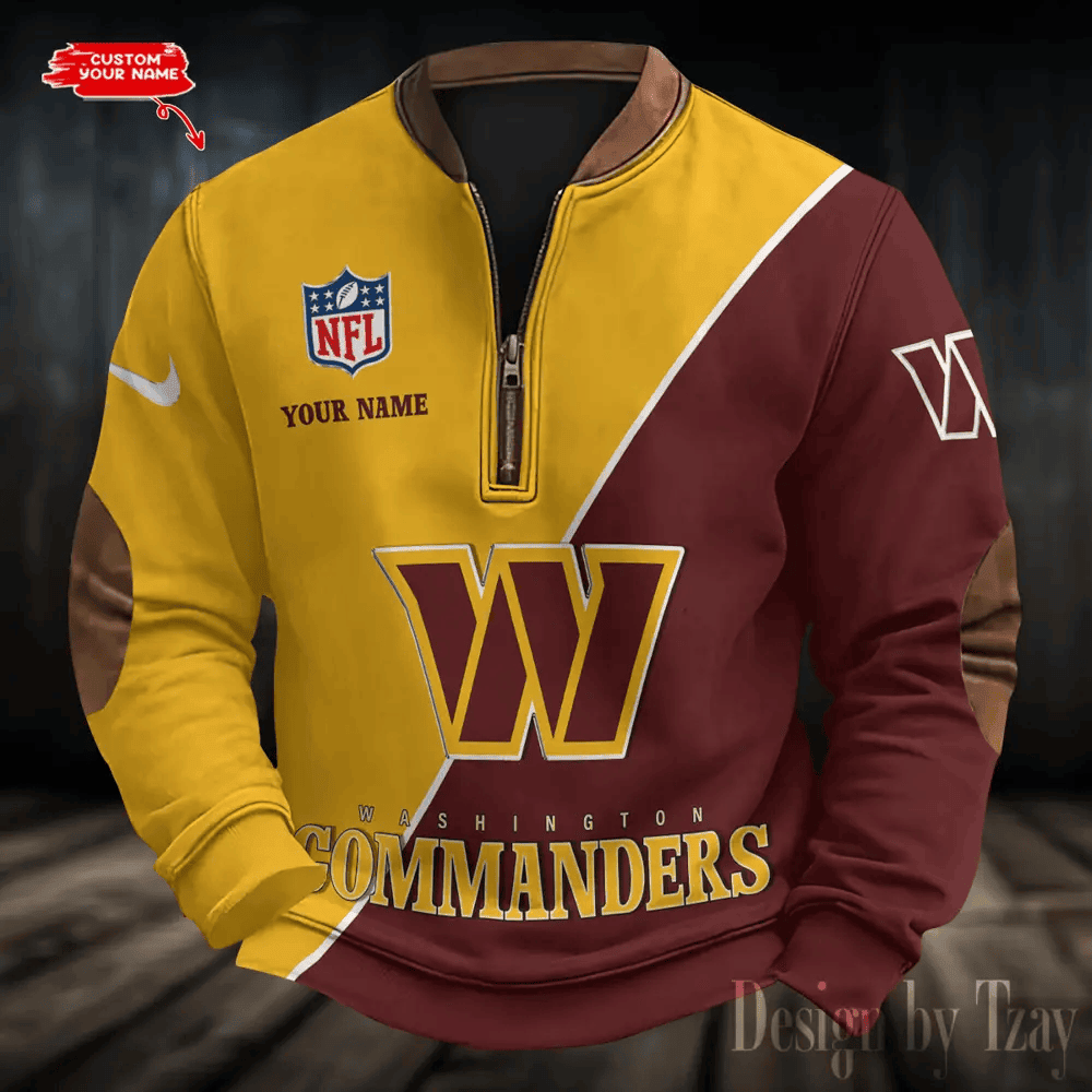 S9MPZNS160-Washington Commanders Print Vintage Sweatshirt