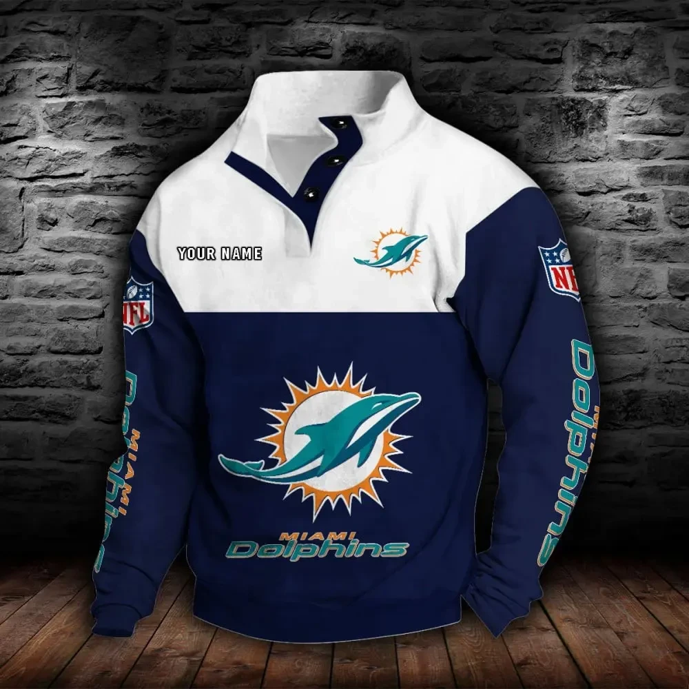 SPTS9DBSCH623-Miami Dolphins NFL Sports Sweatshirt Colorful