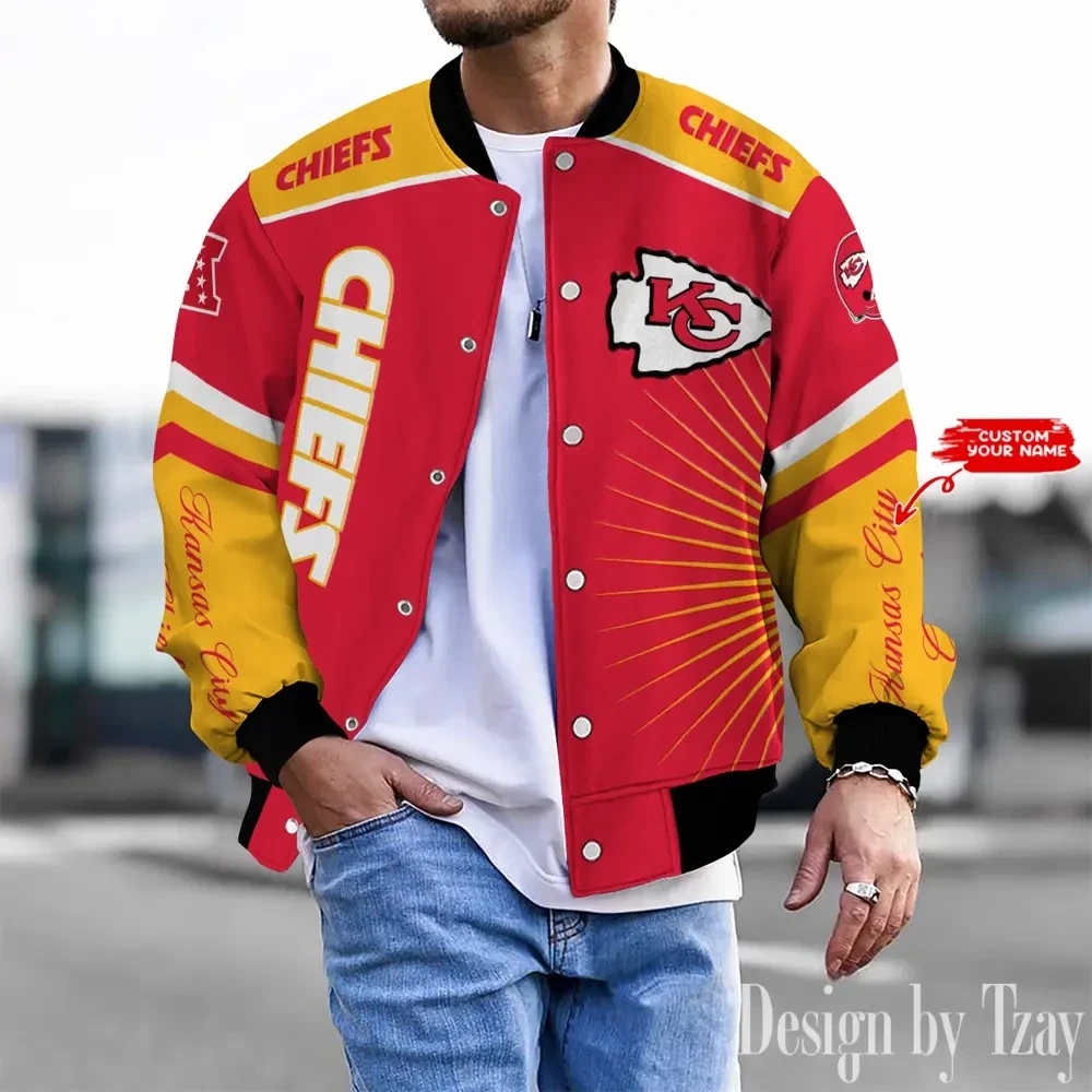 Kansas City Chiefs Unisex Exclusive Styles Varsity Jacket SPTBBJACKET571