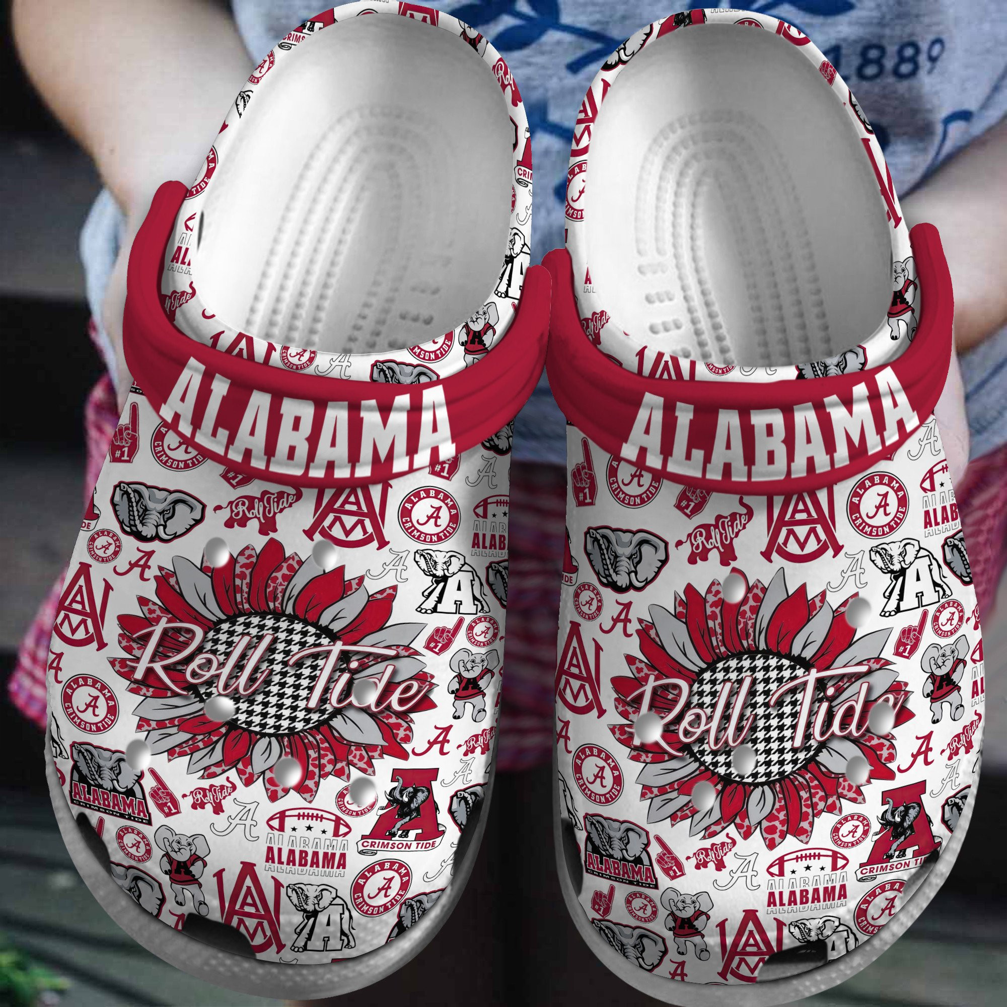Alabama Crimson Tide Personalized Limited Clog CLA23