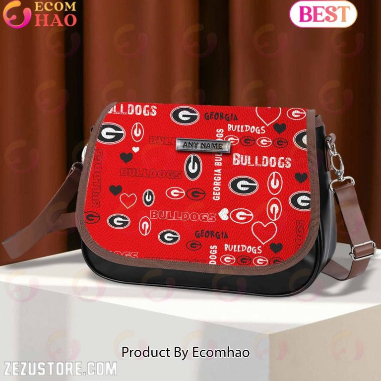 Georgia bulldogs M01 Leather Bag M01L23