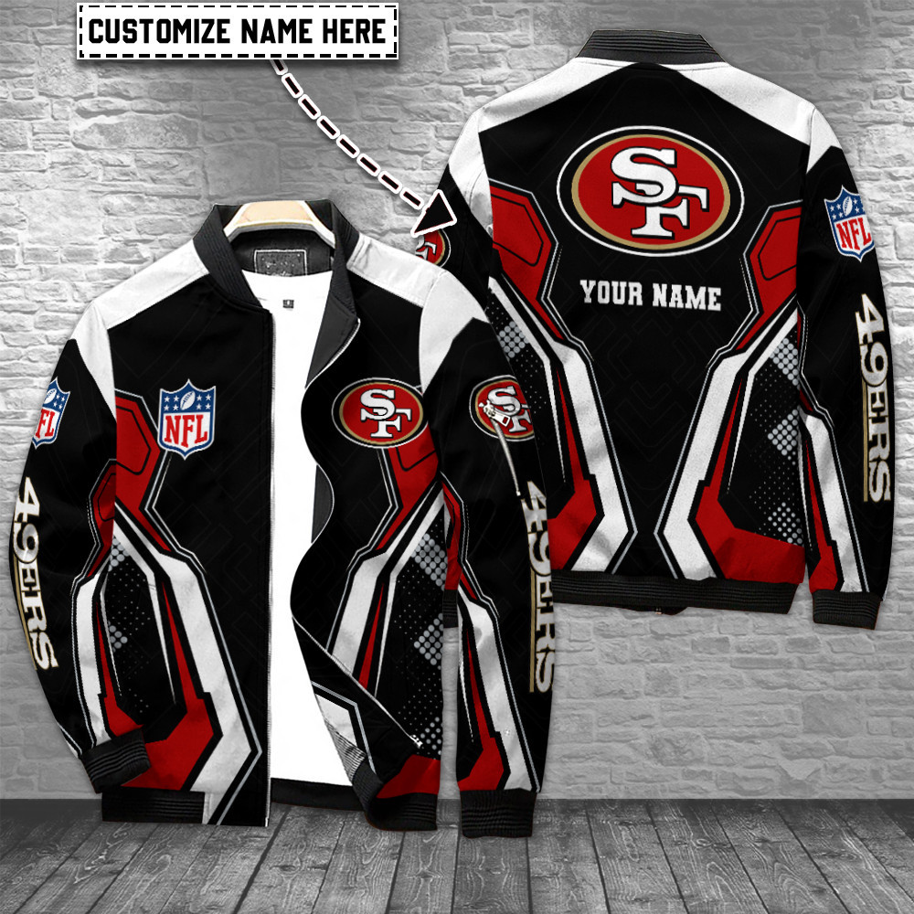 San Francisco 49ers Personalized Bomber Jacket BGBBJ976