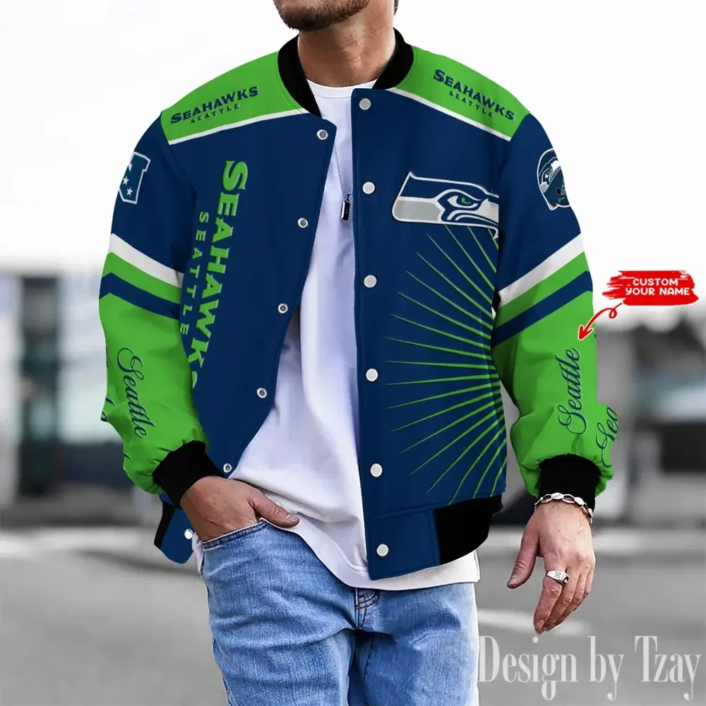 Seattle Seahawks Unisex Exclusive Styles Varsity Jacket SPTBBJACKET584