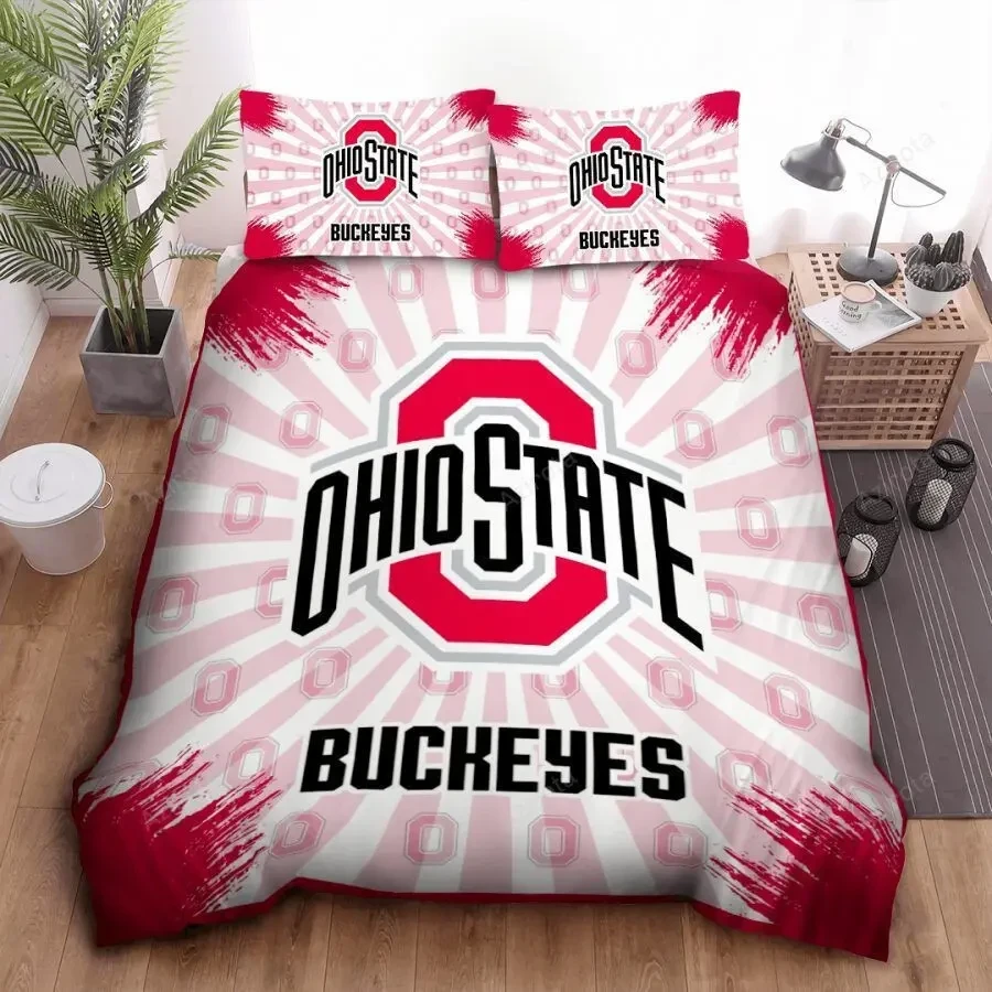 NCAAF Ohio State Buckeyes Bedding Set BB23A