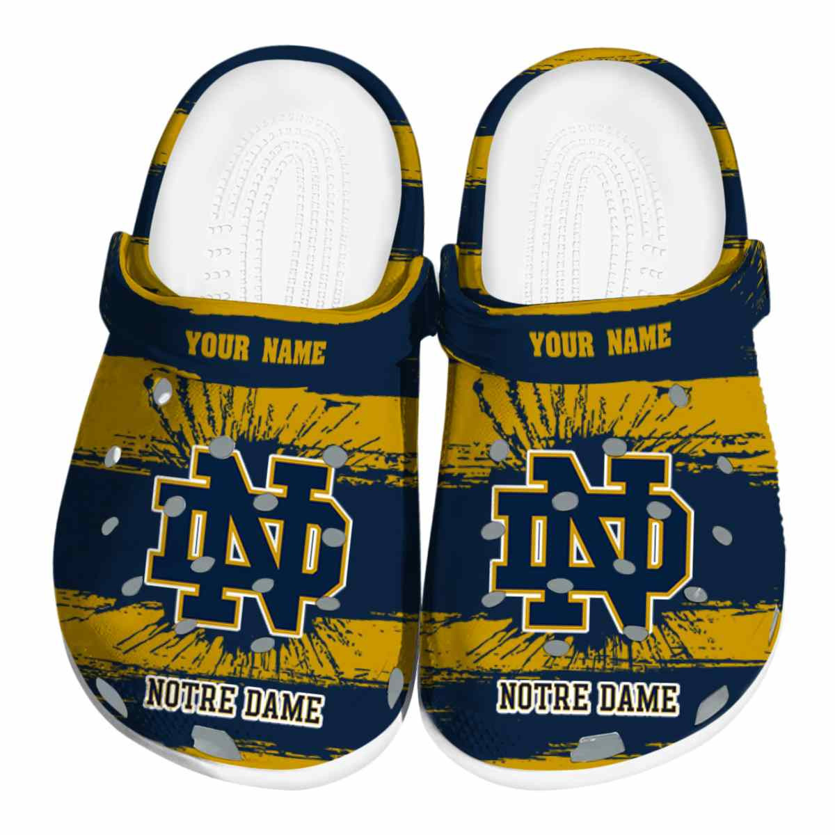 Notre Dame Personalized Limited Clog PB39VNY